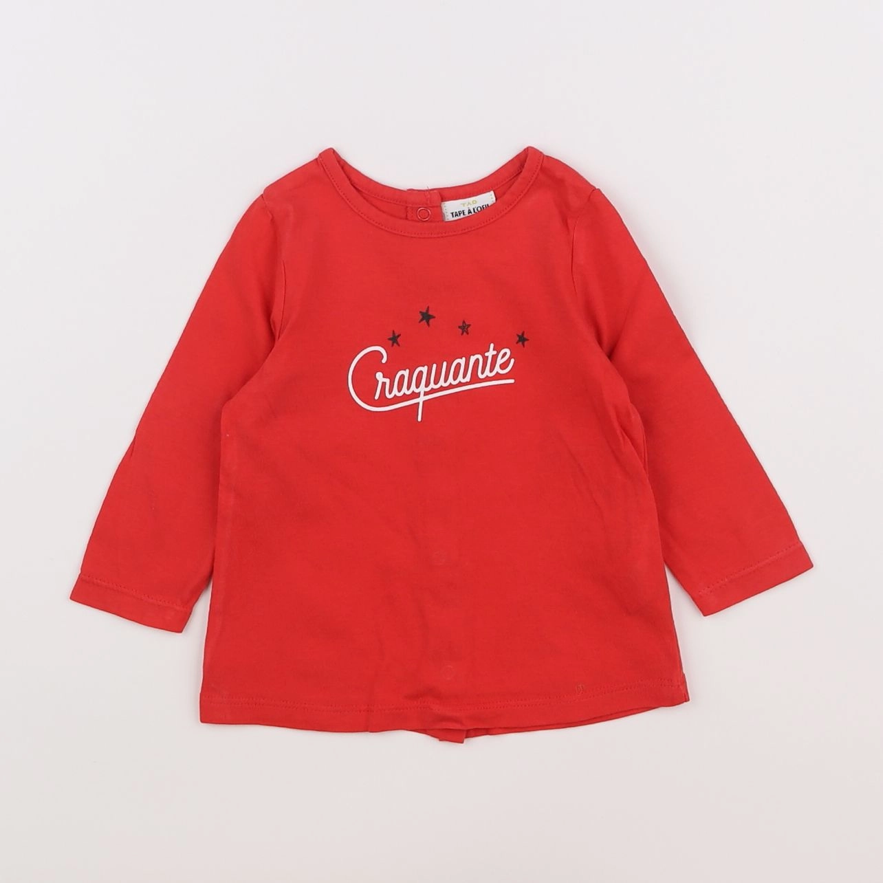 Tape à l'oeil - tee-shirt rouge - 9 mois