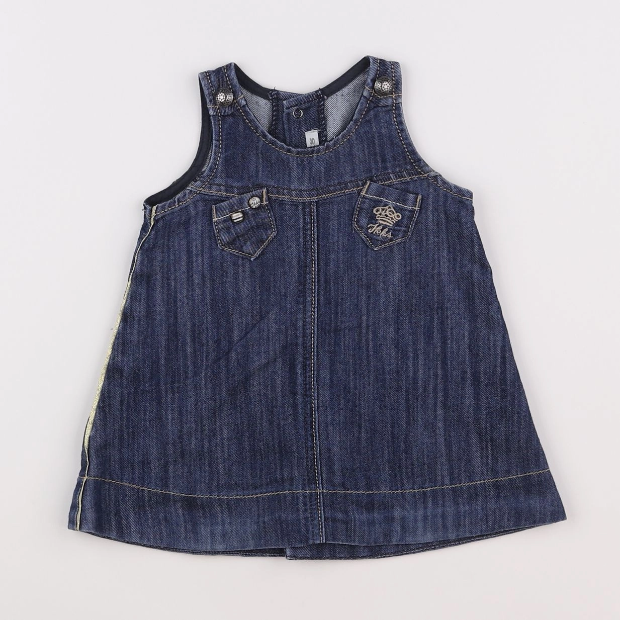 IKKS - robe bleu - 6 mois