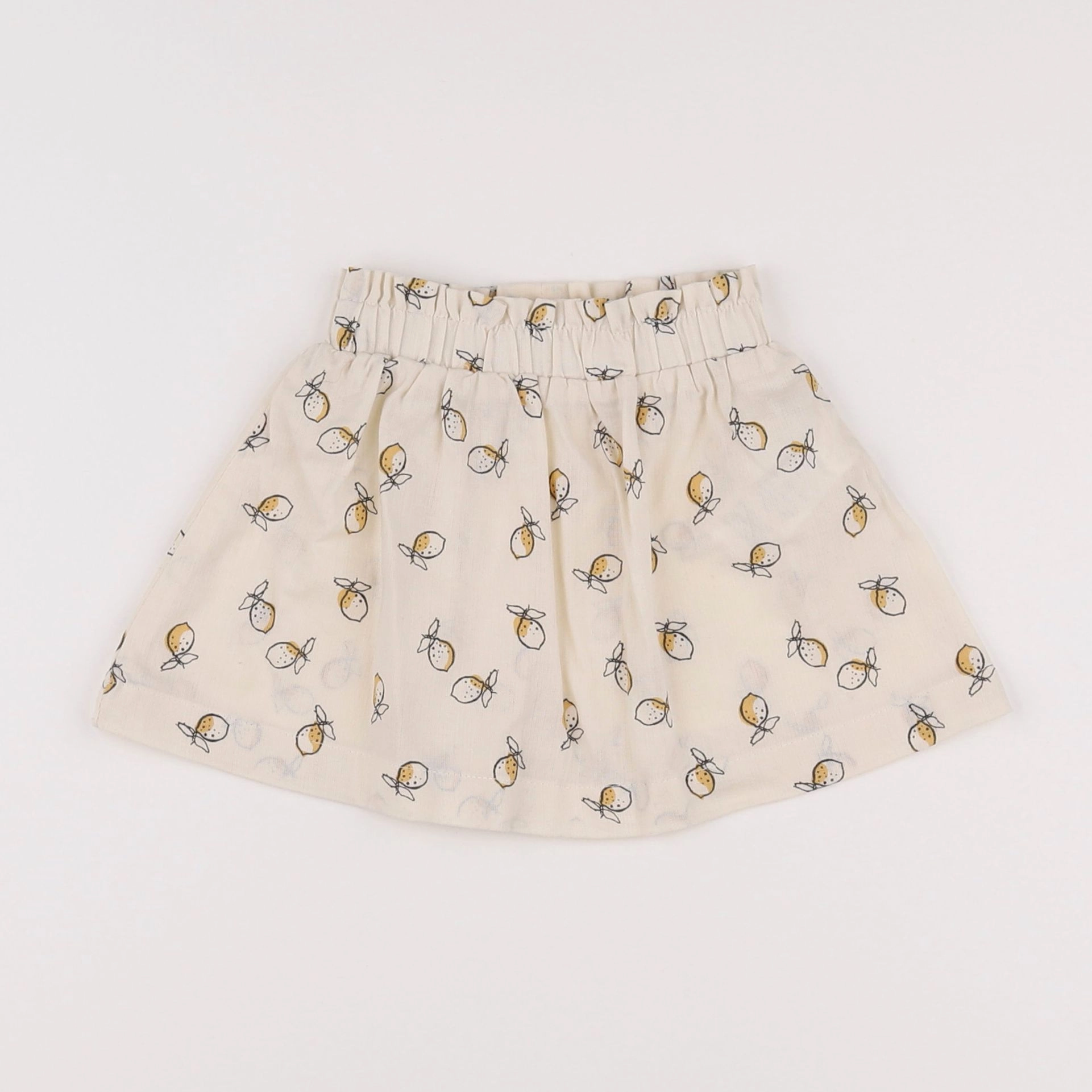 Vertbaudet - jupe beige - 18 mois