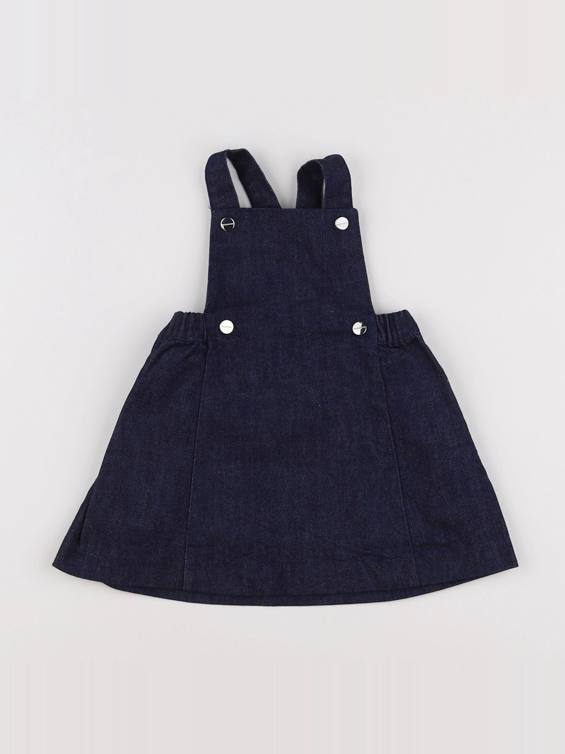 Jacadi - robe bleu - 12 mois