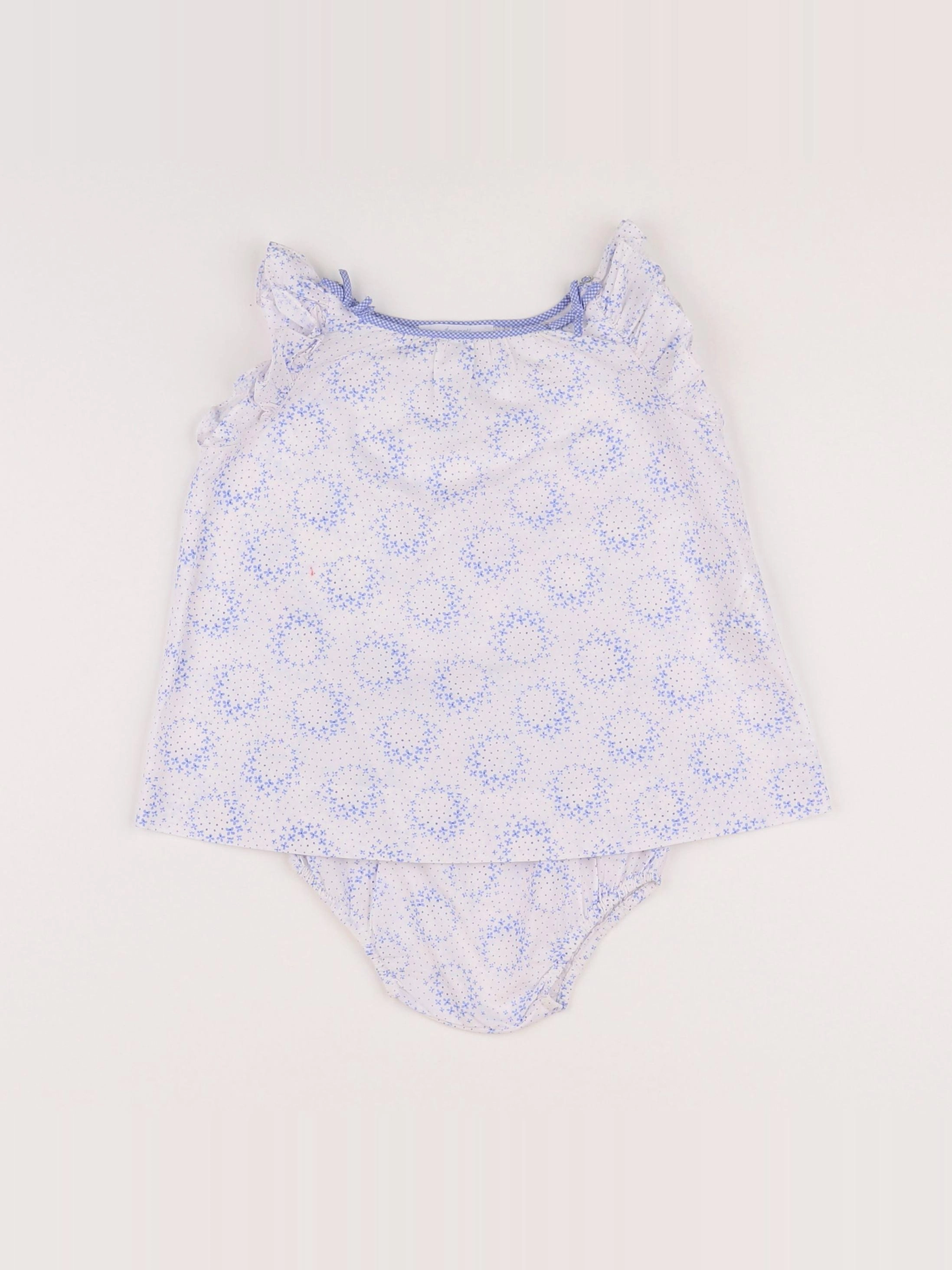 Jacadi - robe blanc - 3 mois