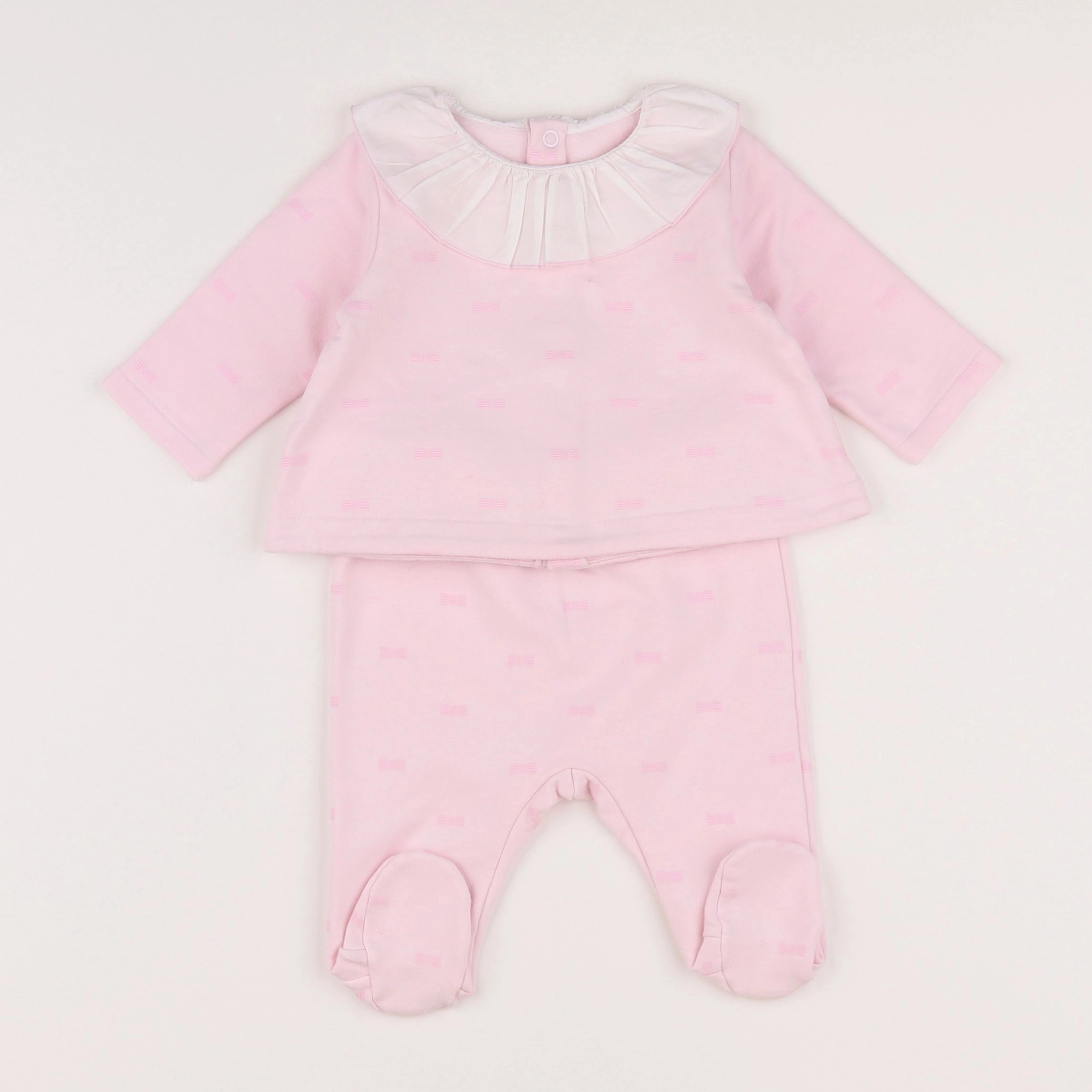 Jacadi - ensemble rose - 6 mois