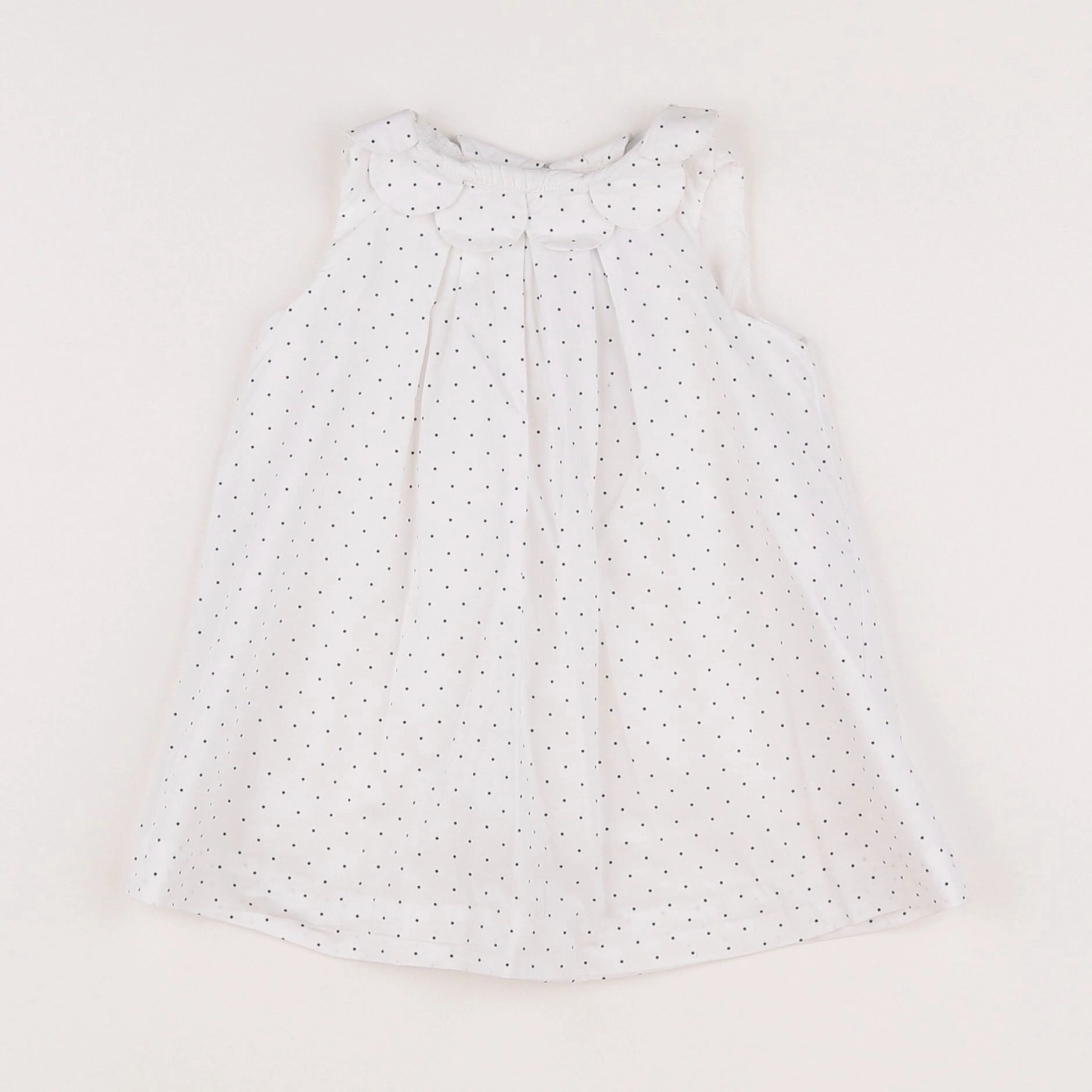 Jacadi - robe blanc - 6 mois