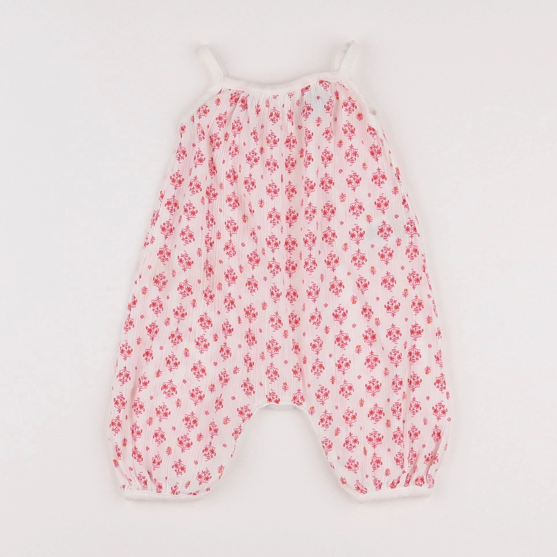 Petit Bateau - combinaison blanc - 6 mois