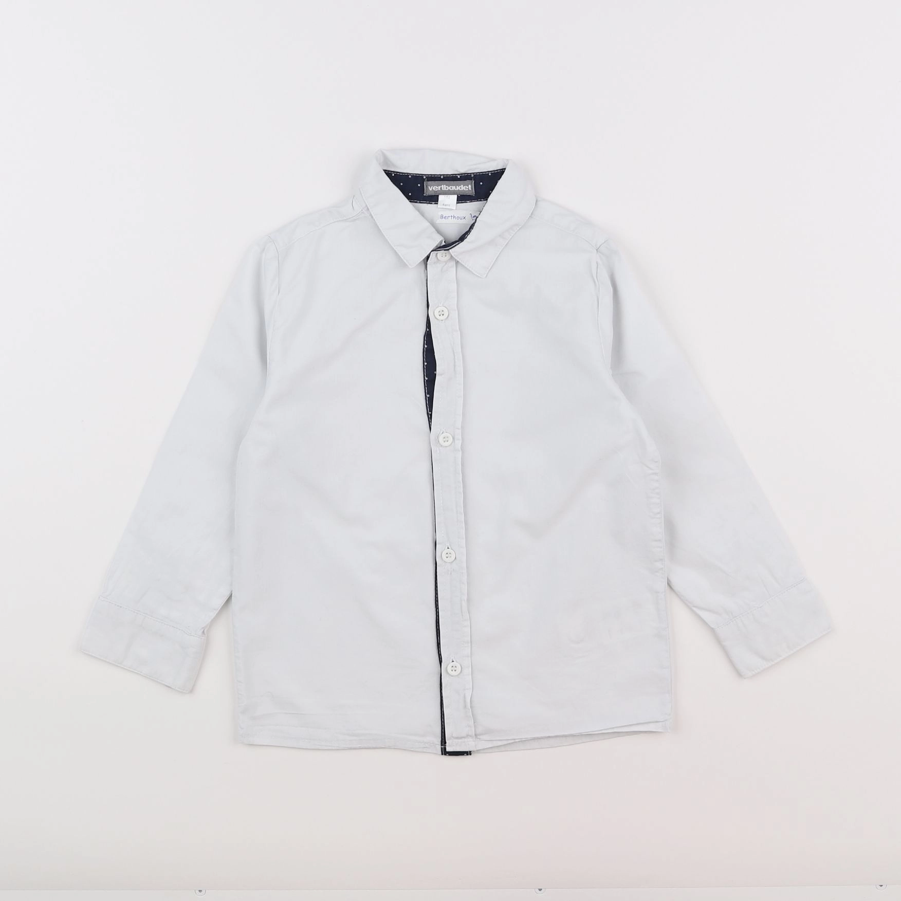 Vertbaudet - chemise blanc - 4 ans