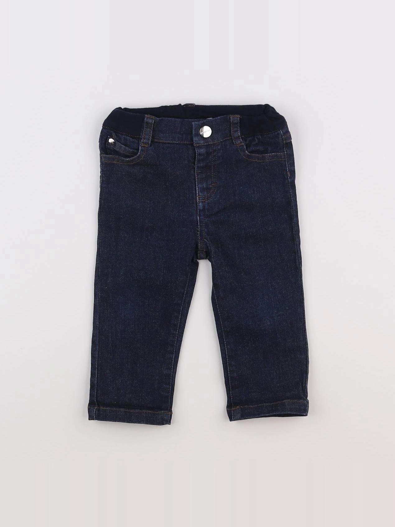 Jacadi - jean bleu - 12 mois