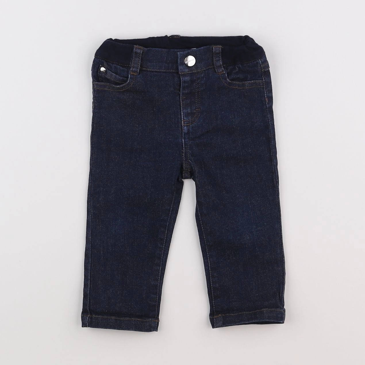Jacadi - jean bleu - 12 mois