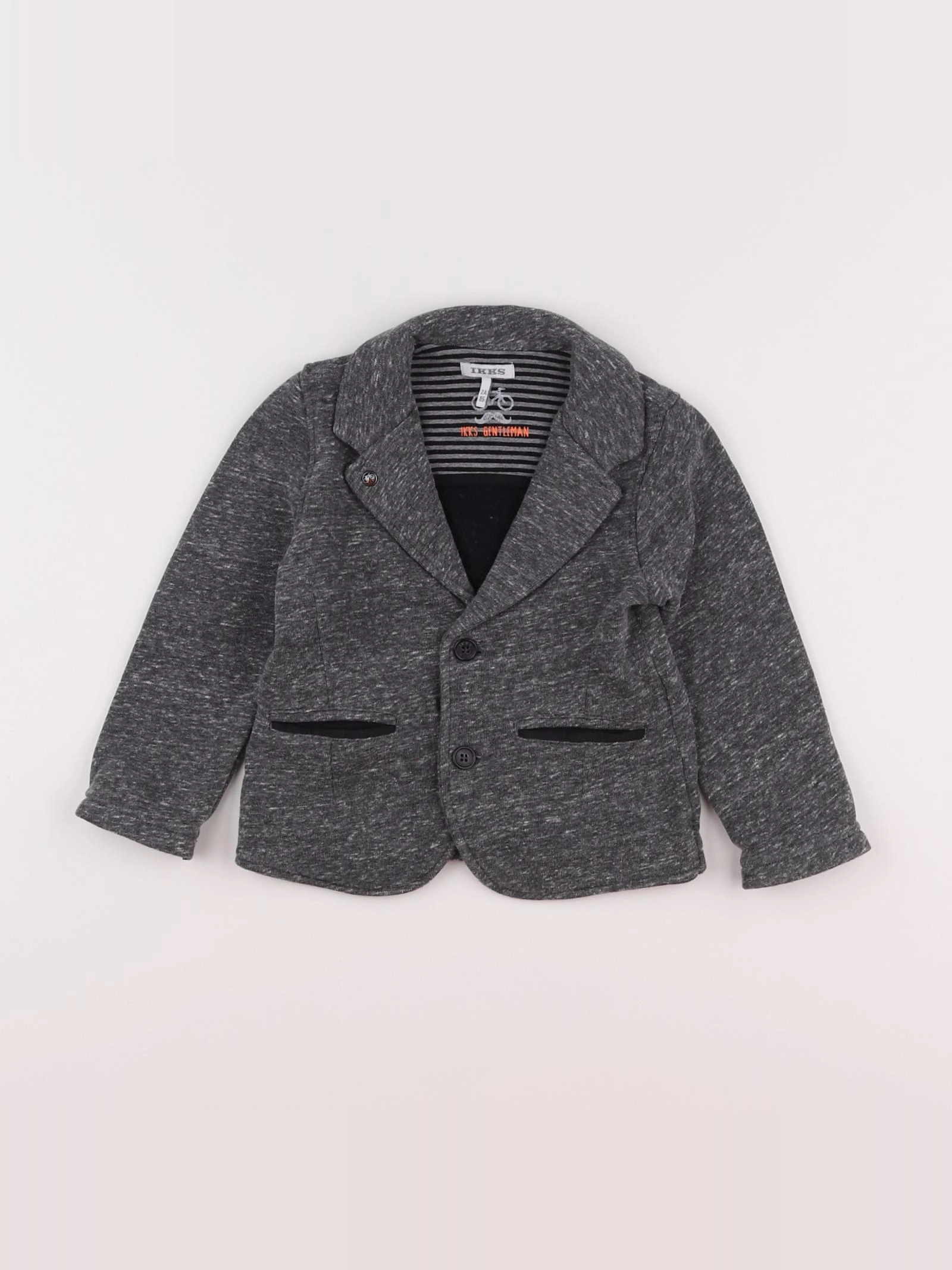 IKKS - veste gris - 2 ans