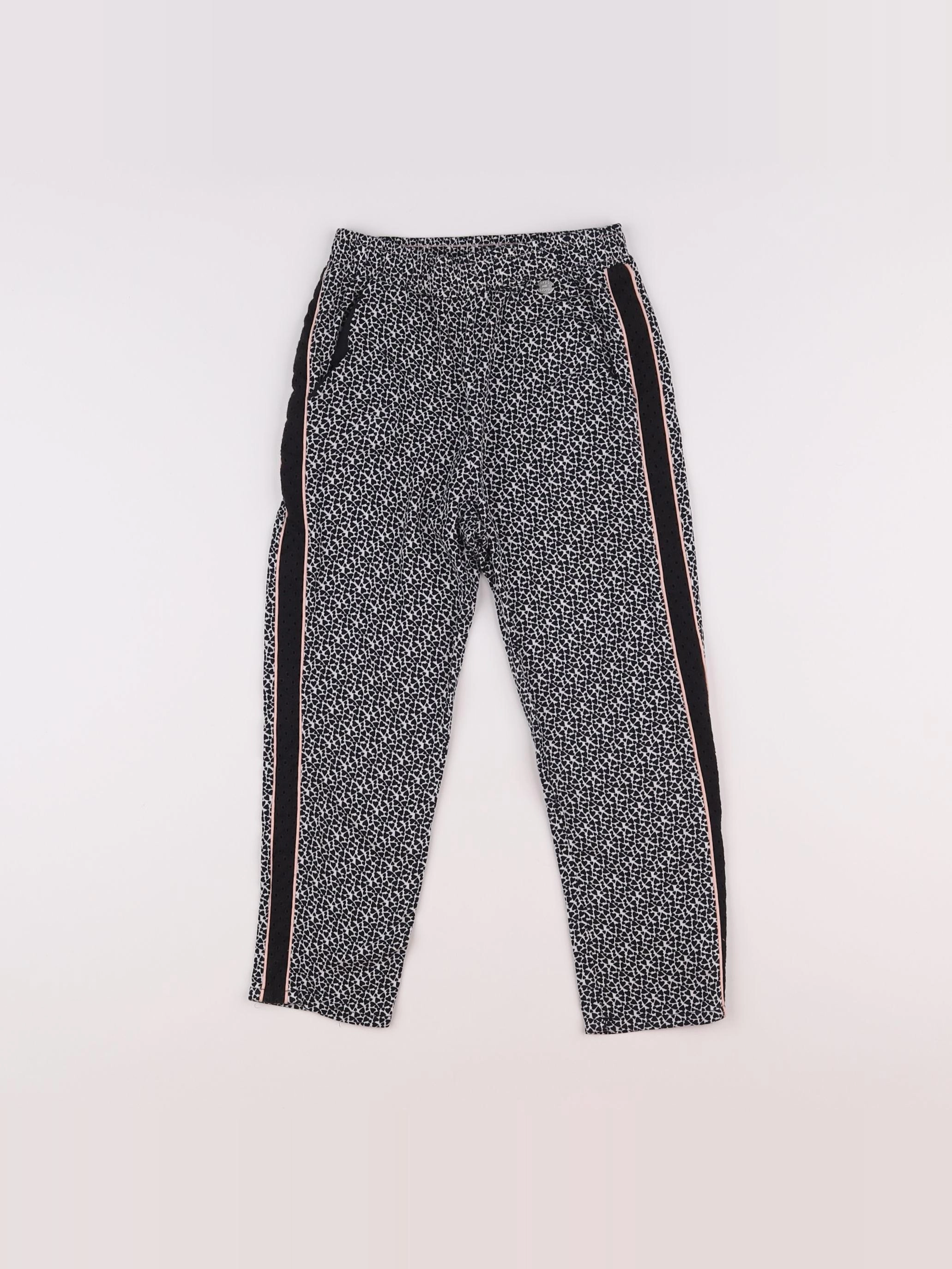 IKKS - pantalon noir - 8 ans