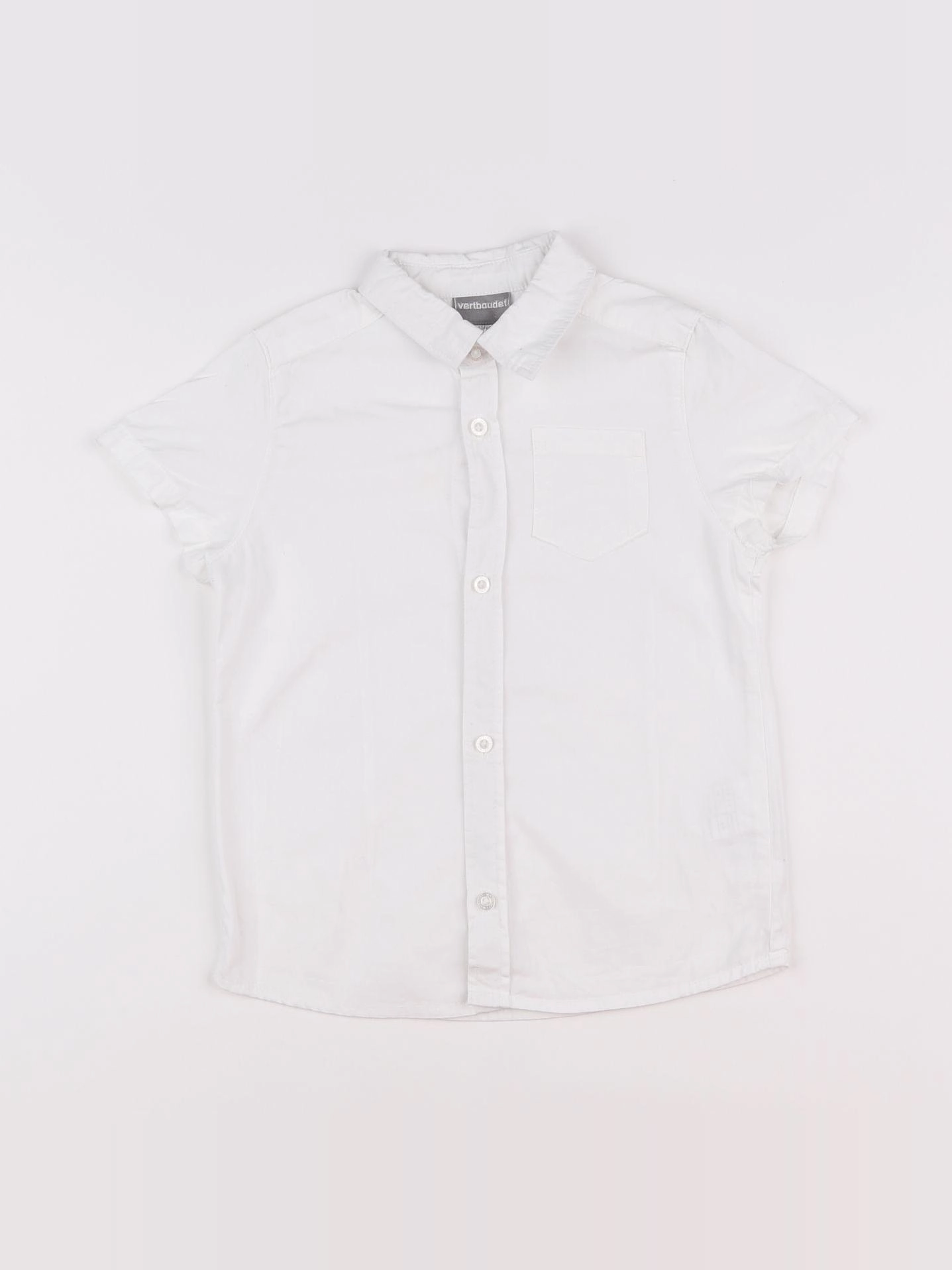 Vertbaudet - chemise blanc - 4 ans