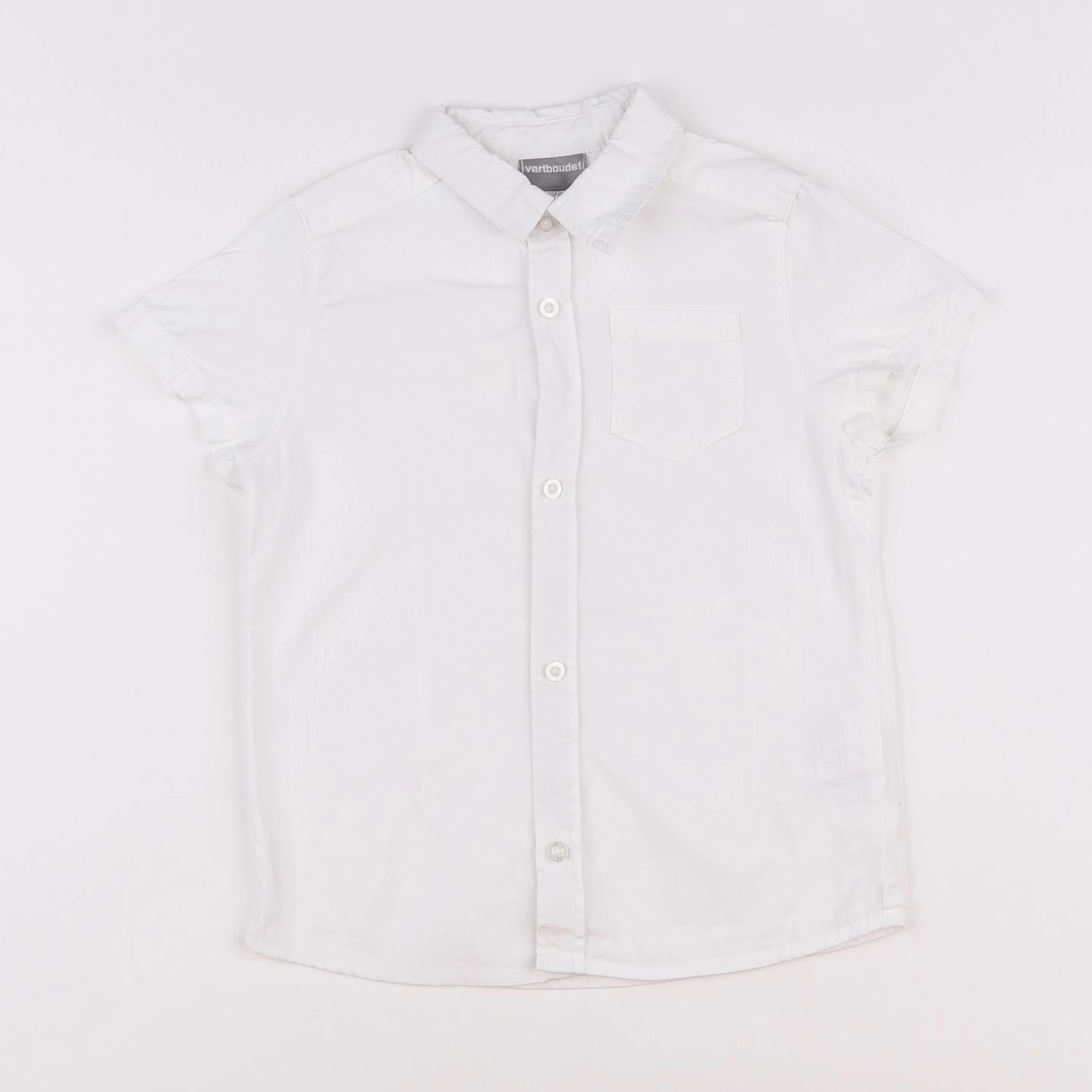 Vertbaudet - chemise blanc - 4 ans