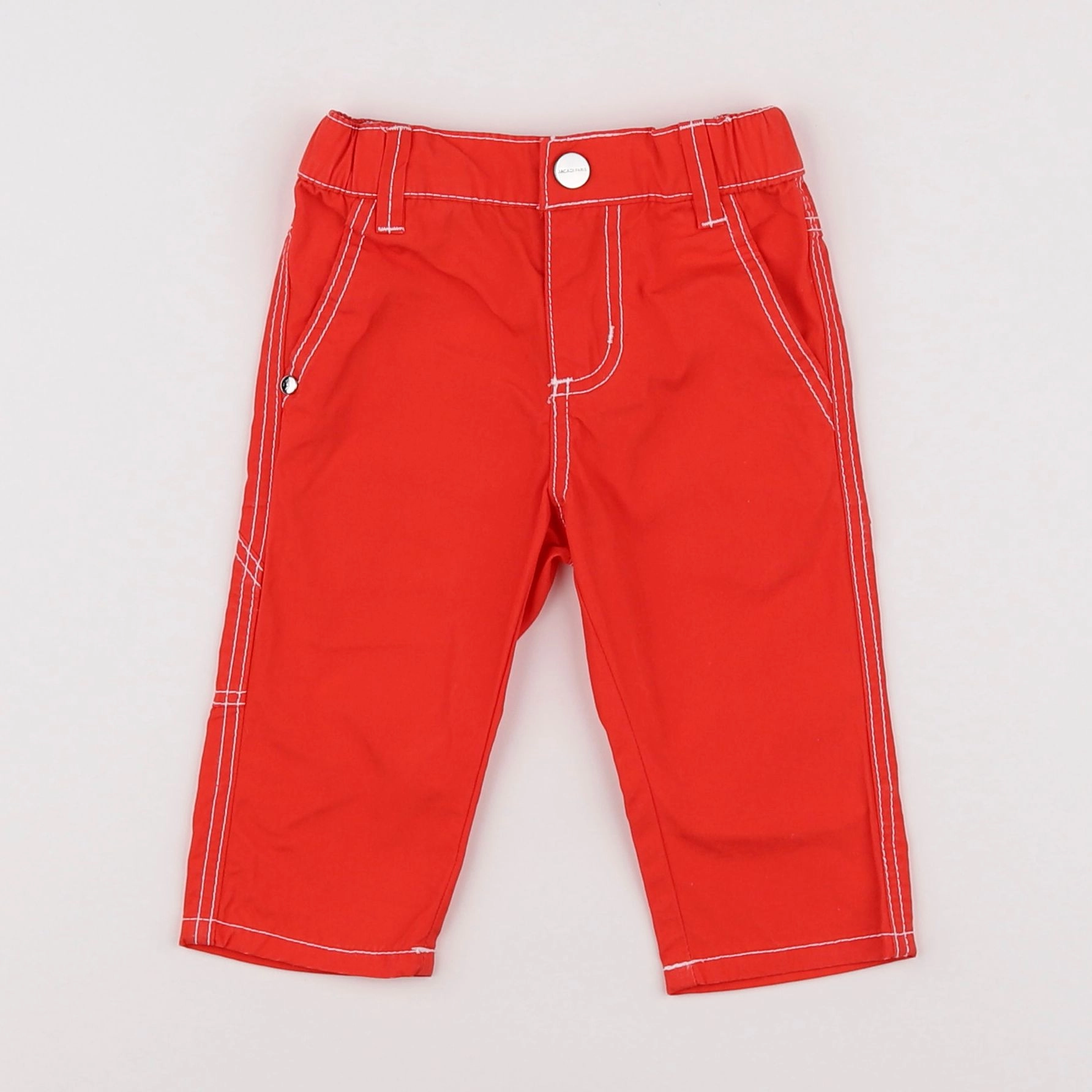 Jacadi - pantalon rouge - 6 mois