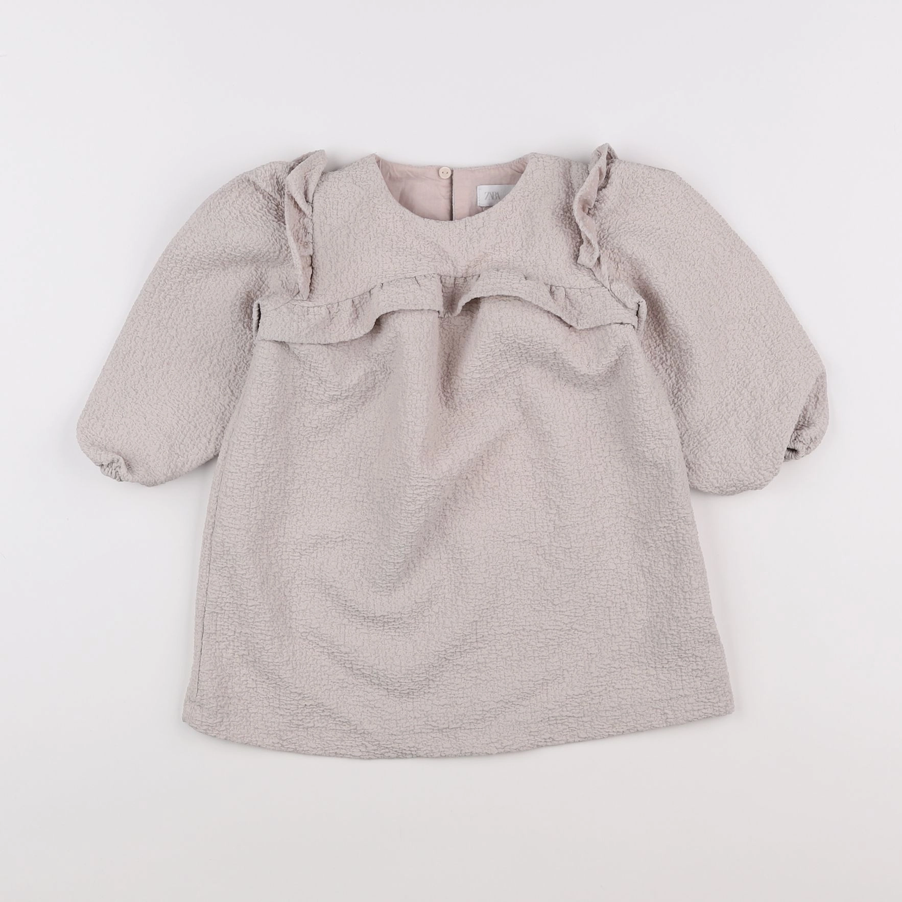Zara - robe beige - 18 mois à 2 ans