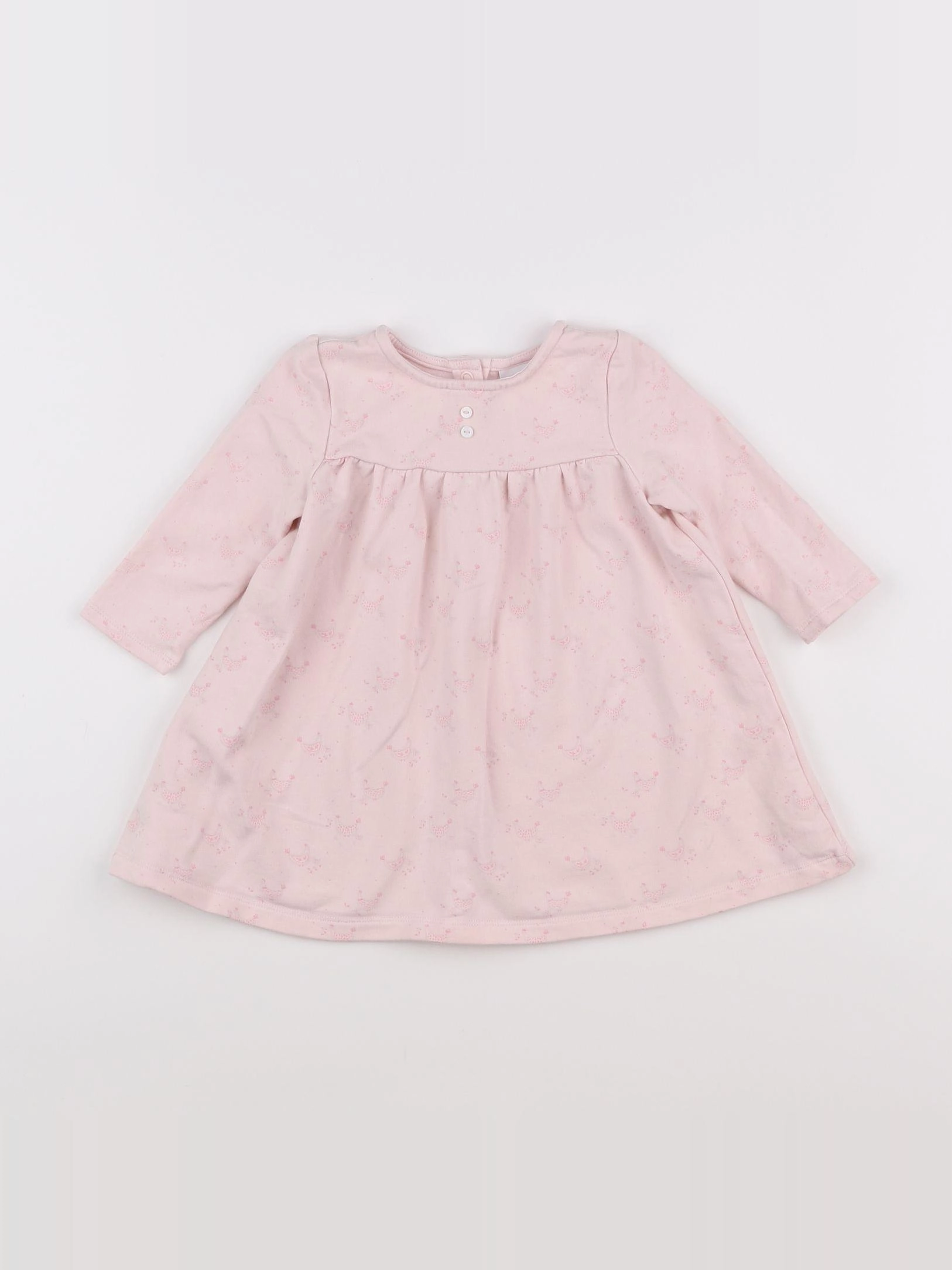 Natalys - robe rose - 9 mois