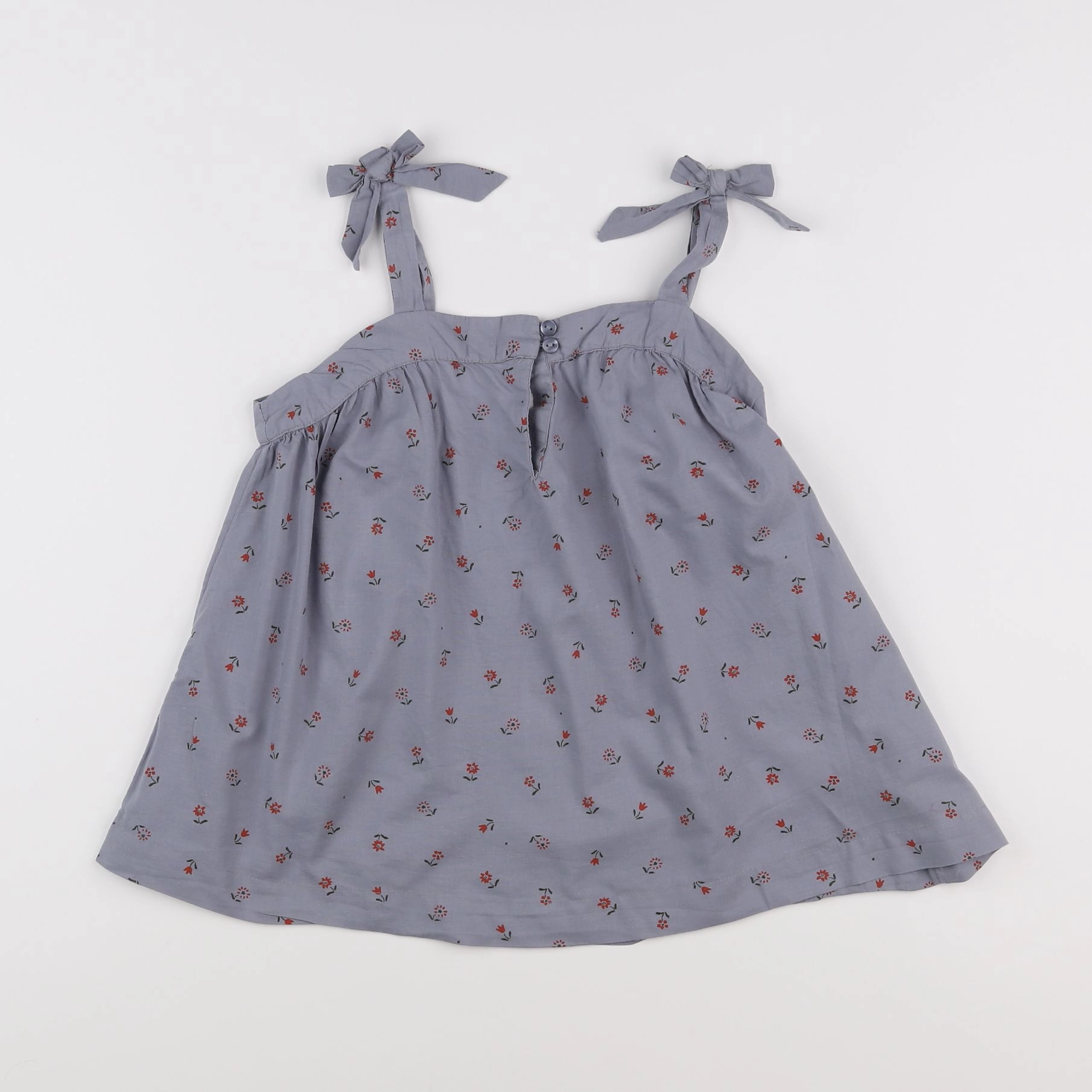 Vertbaudet - blouse bleu - 10 ans