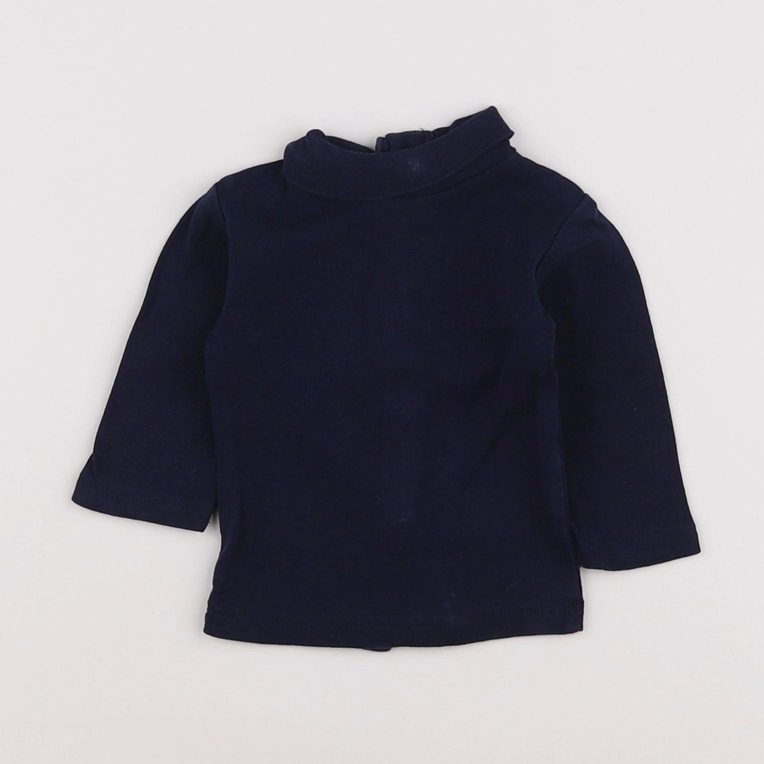 Vertbaudet - sous-pull bleu - 3 mois