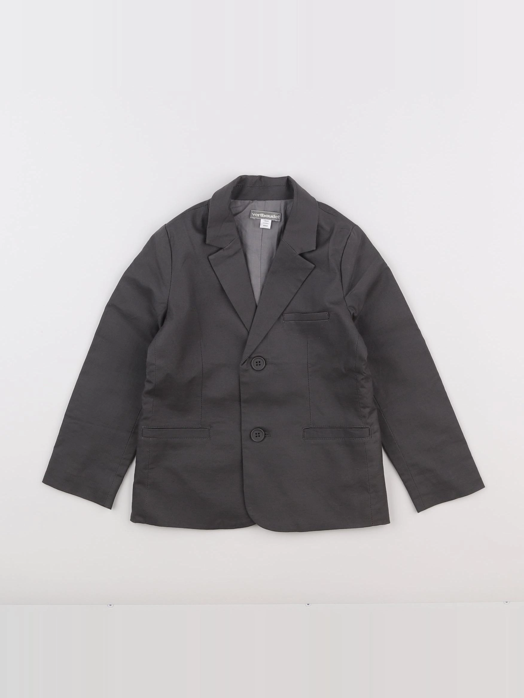 Vertbaudet - veste gris - 4 ans
