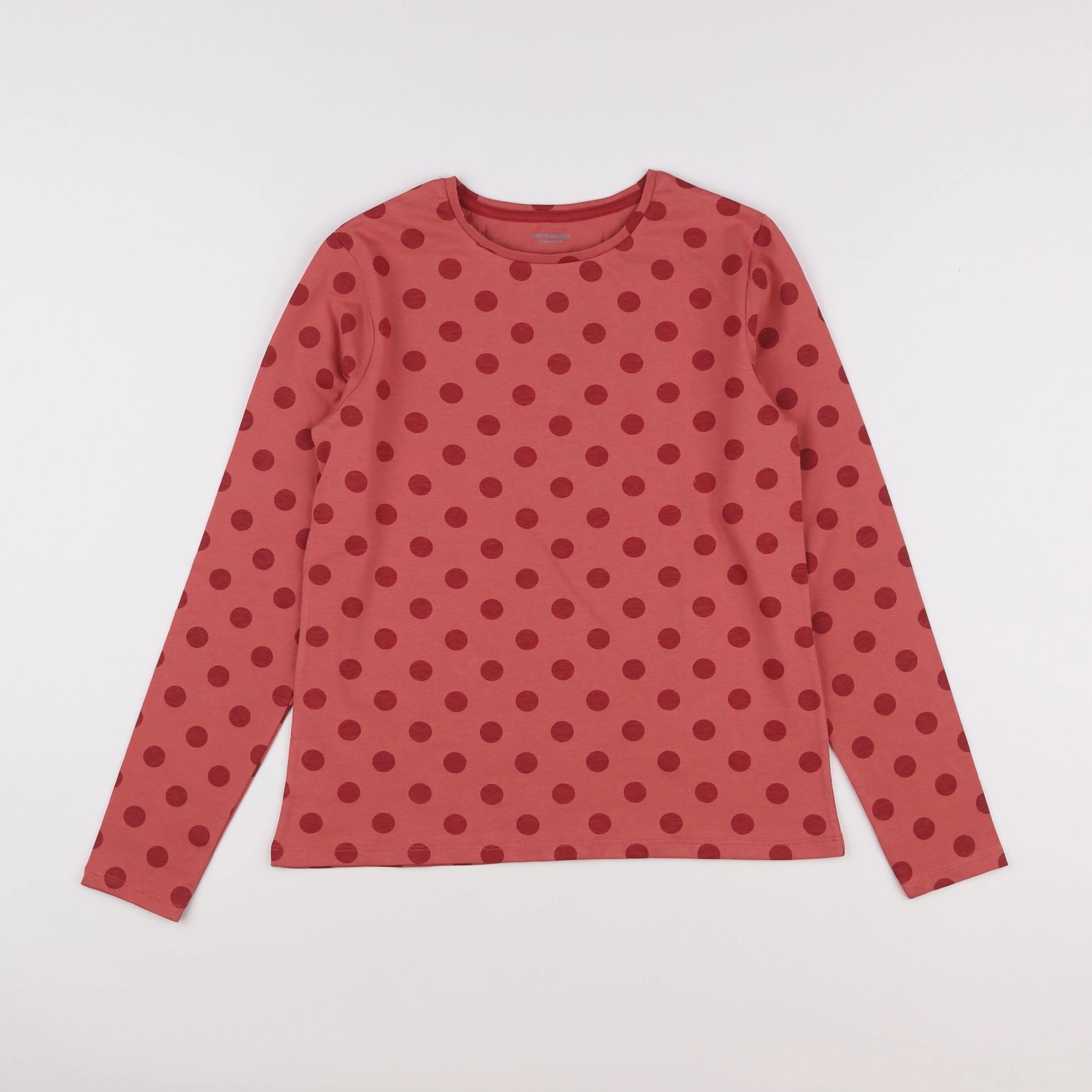 Vertbaudet - tee-shirt rouge - 12 ans