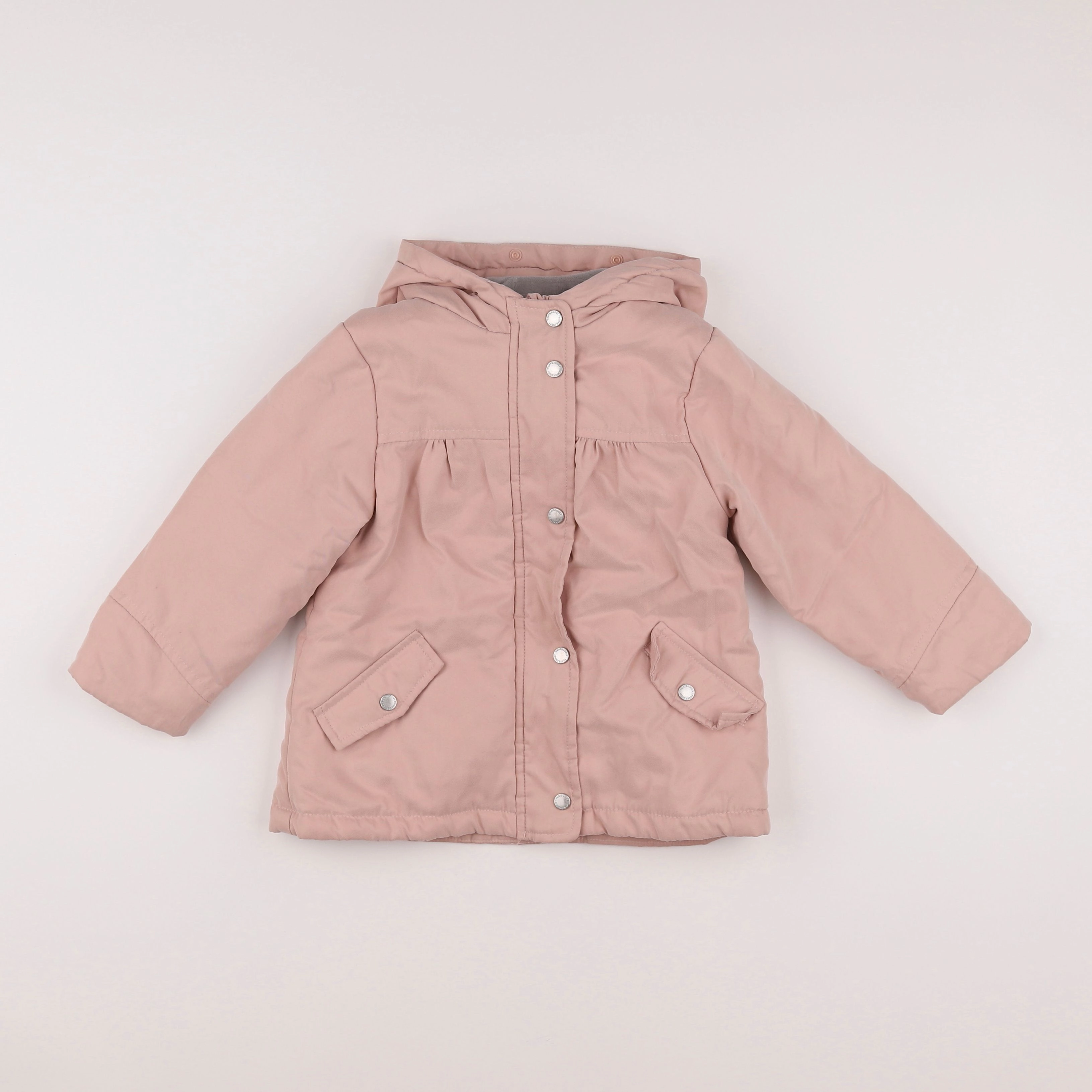 Vertbaudet - manteau rose - 3 ans