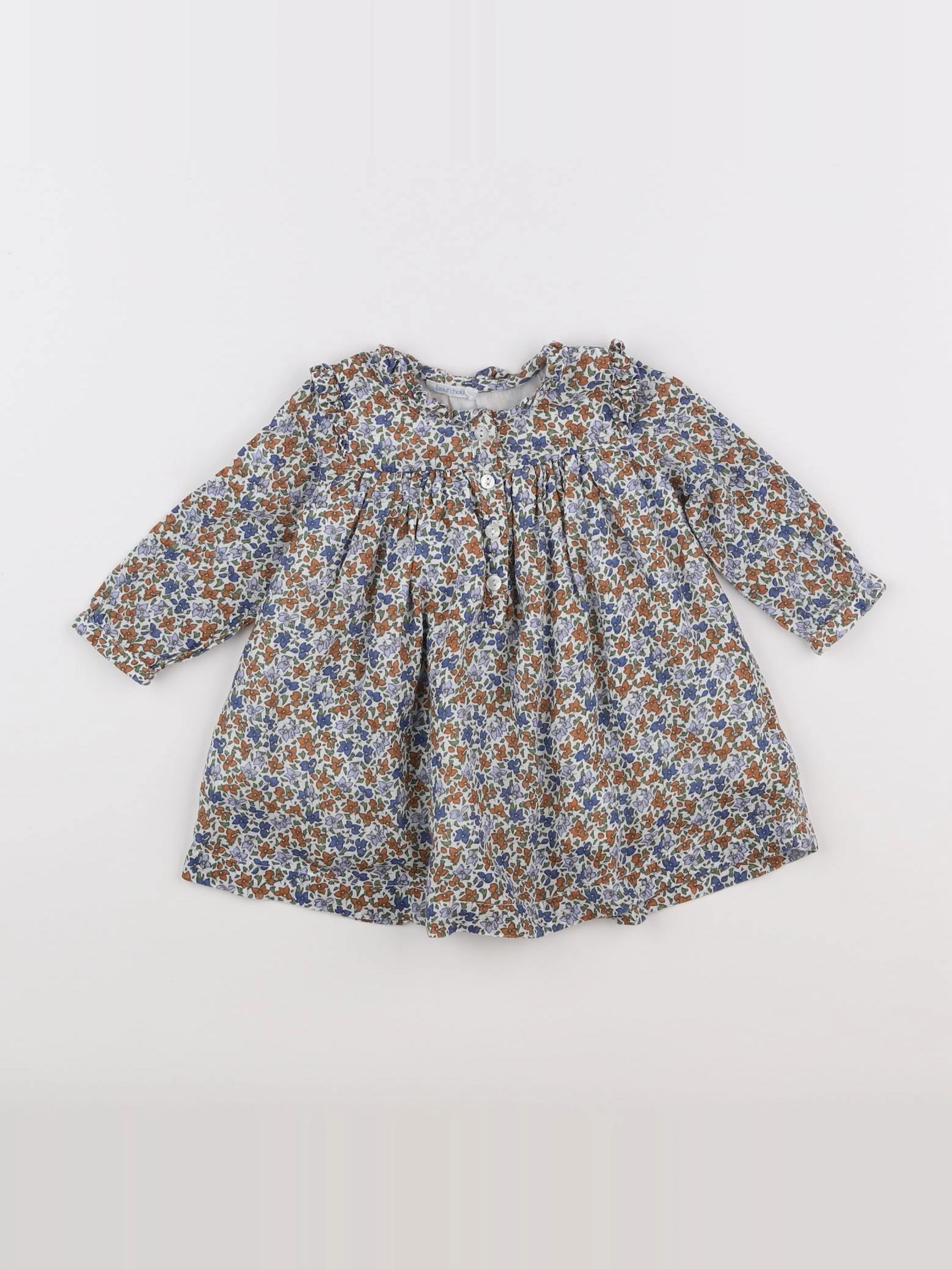 Boutchou - robe multicolore - 6 mois