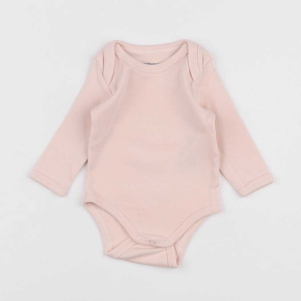 Vertbaudet - body rose - 3 mois