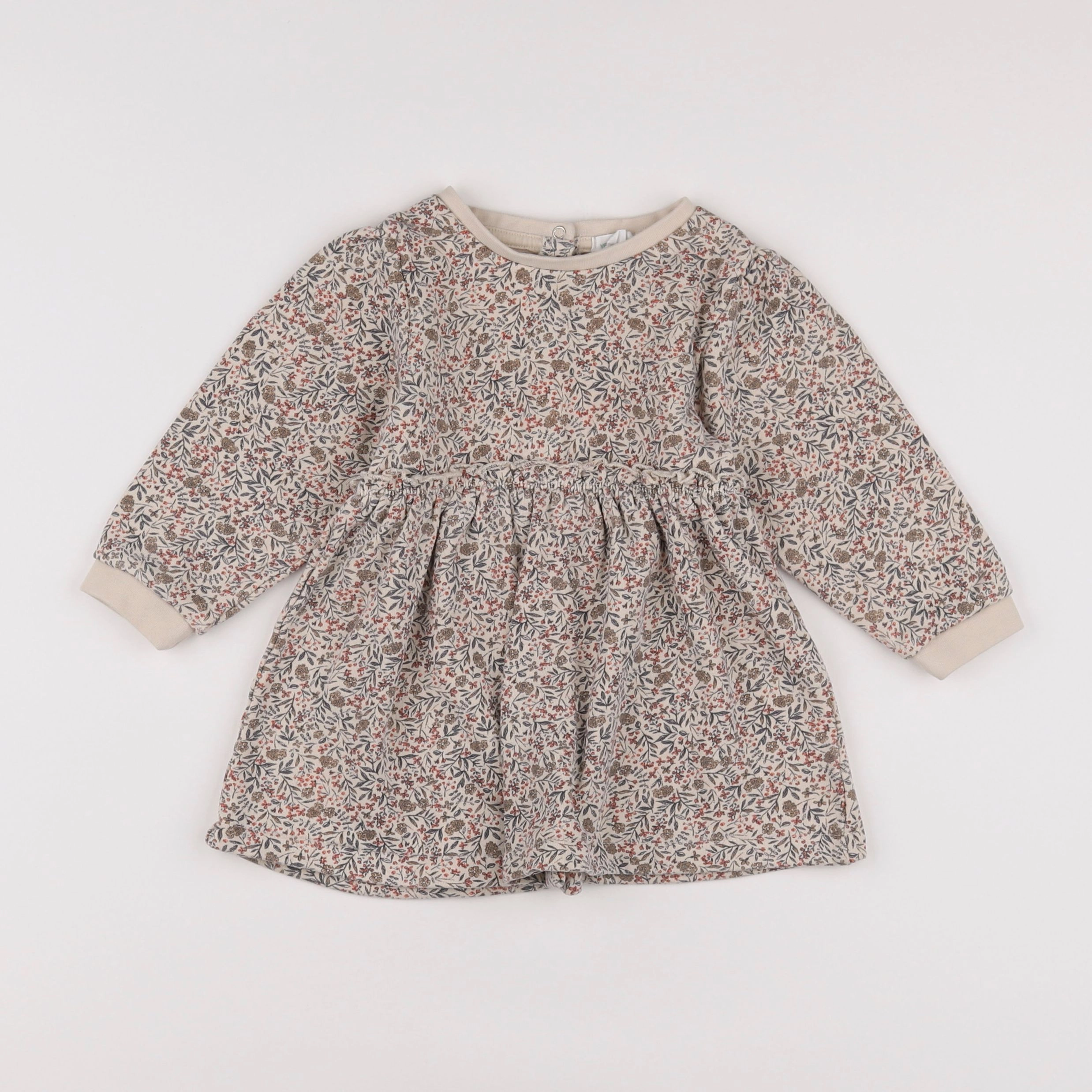 Vertbaudet - robe multicolore - 18 mois