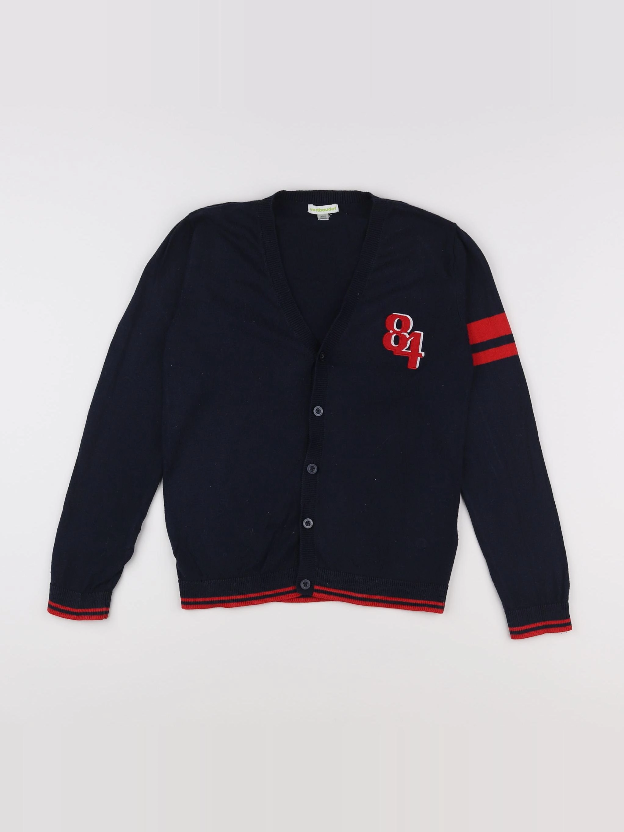 Vertbaudet - gilet bleu - 10 ans