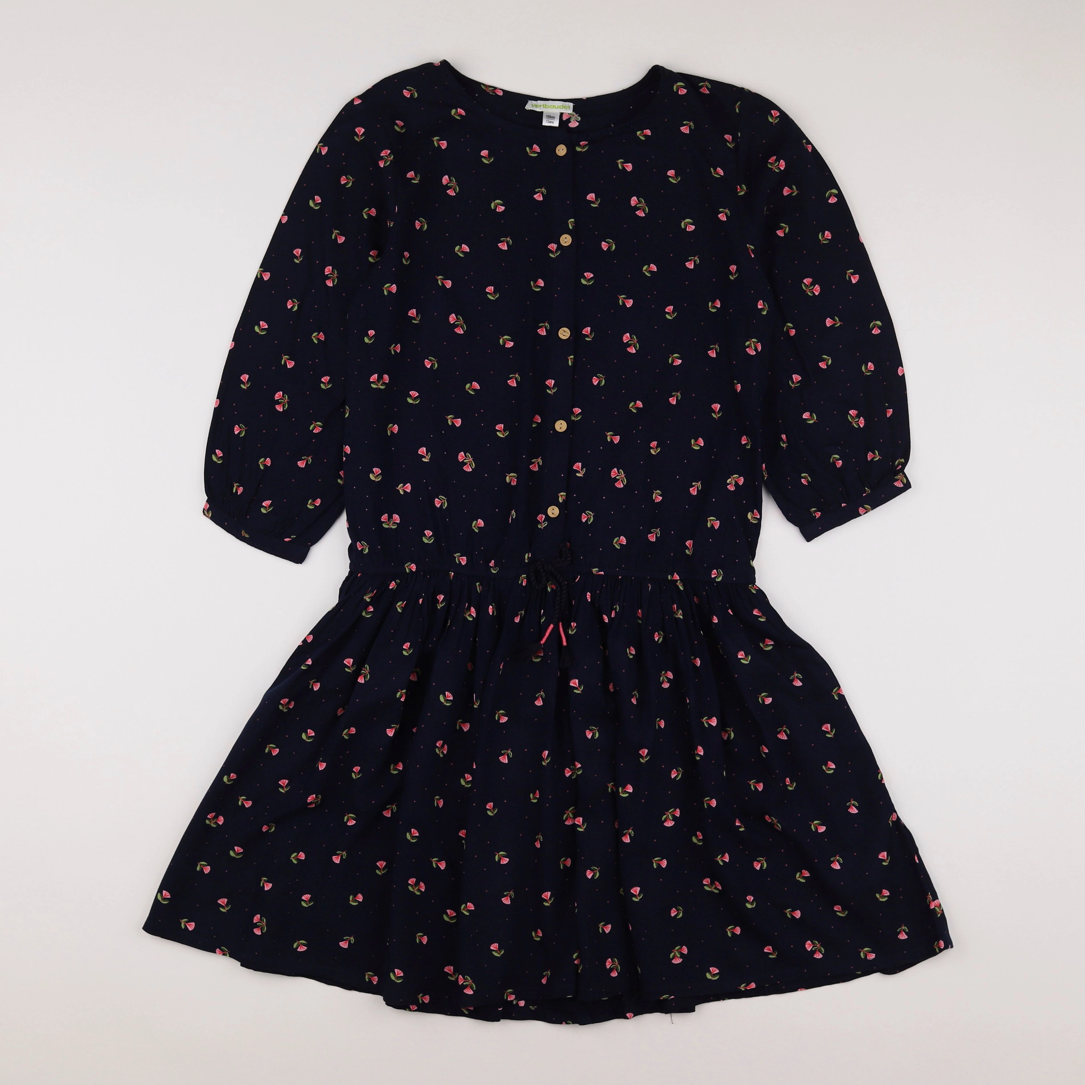 Vertbaudet - robe bleu - 12 ans