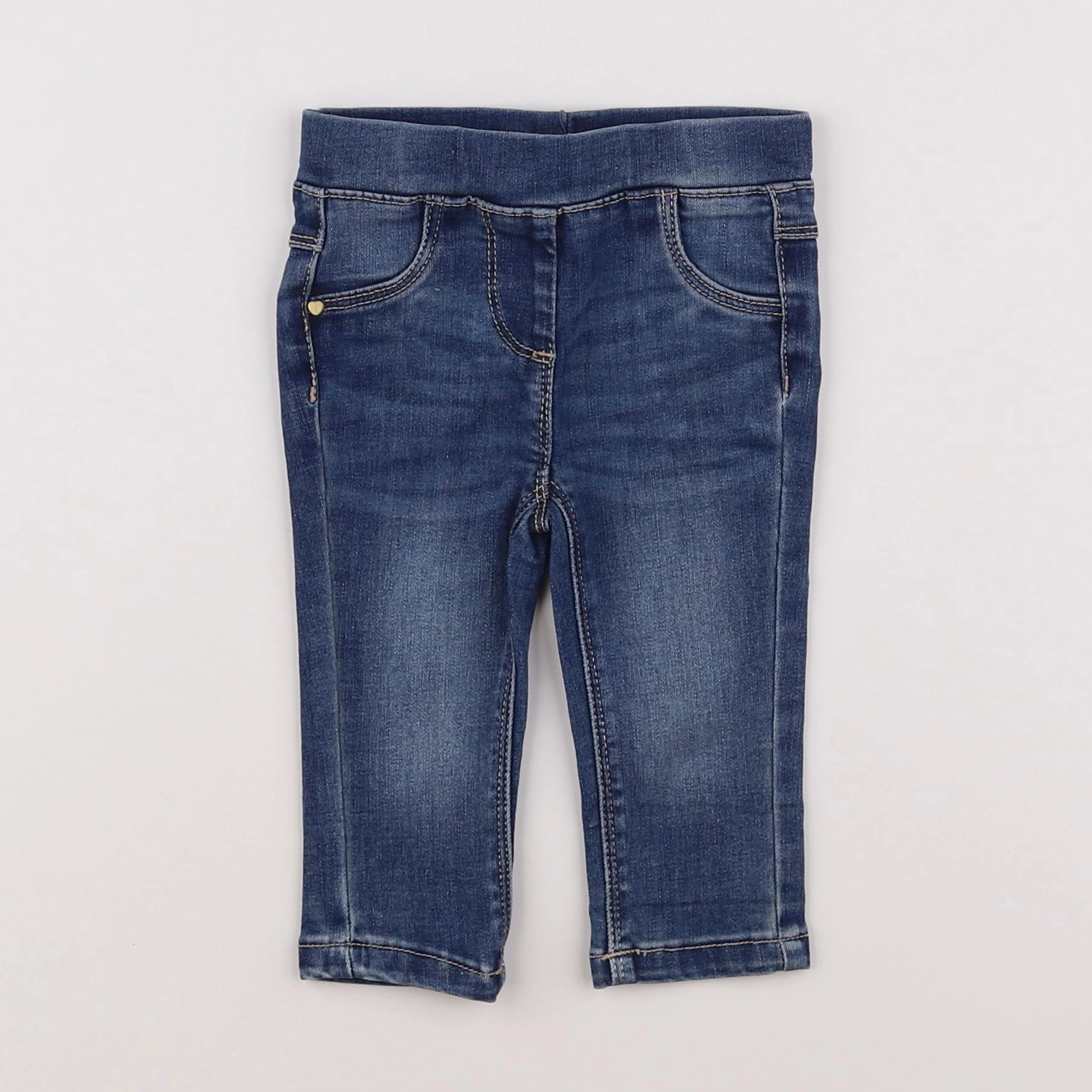 Tape à l'oeil - jegging bleu - 9 mois