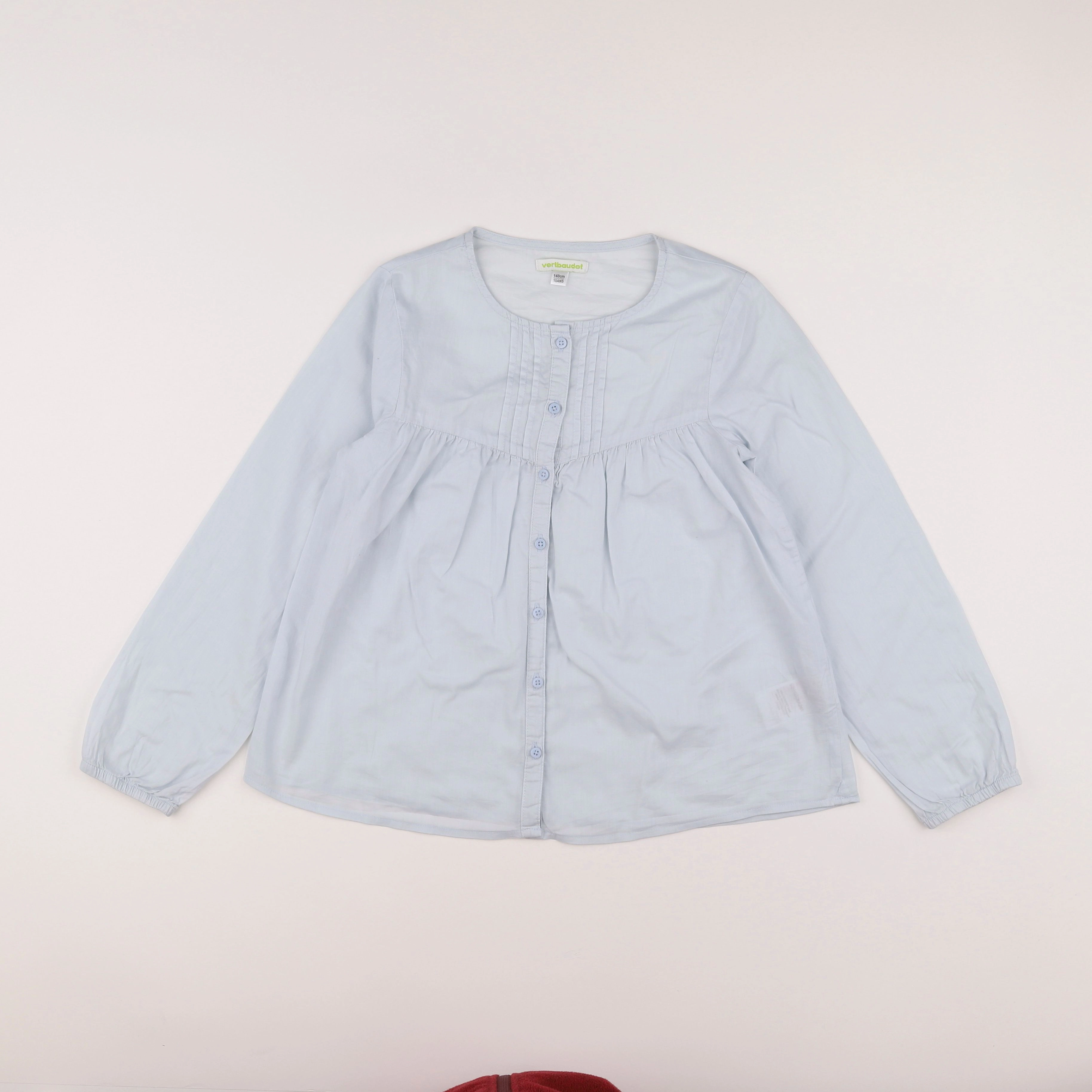 Vertbaudet - chemise bleu - 10 ans