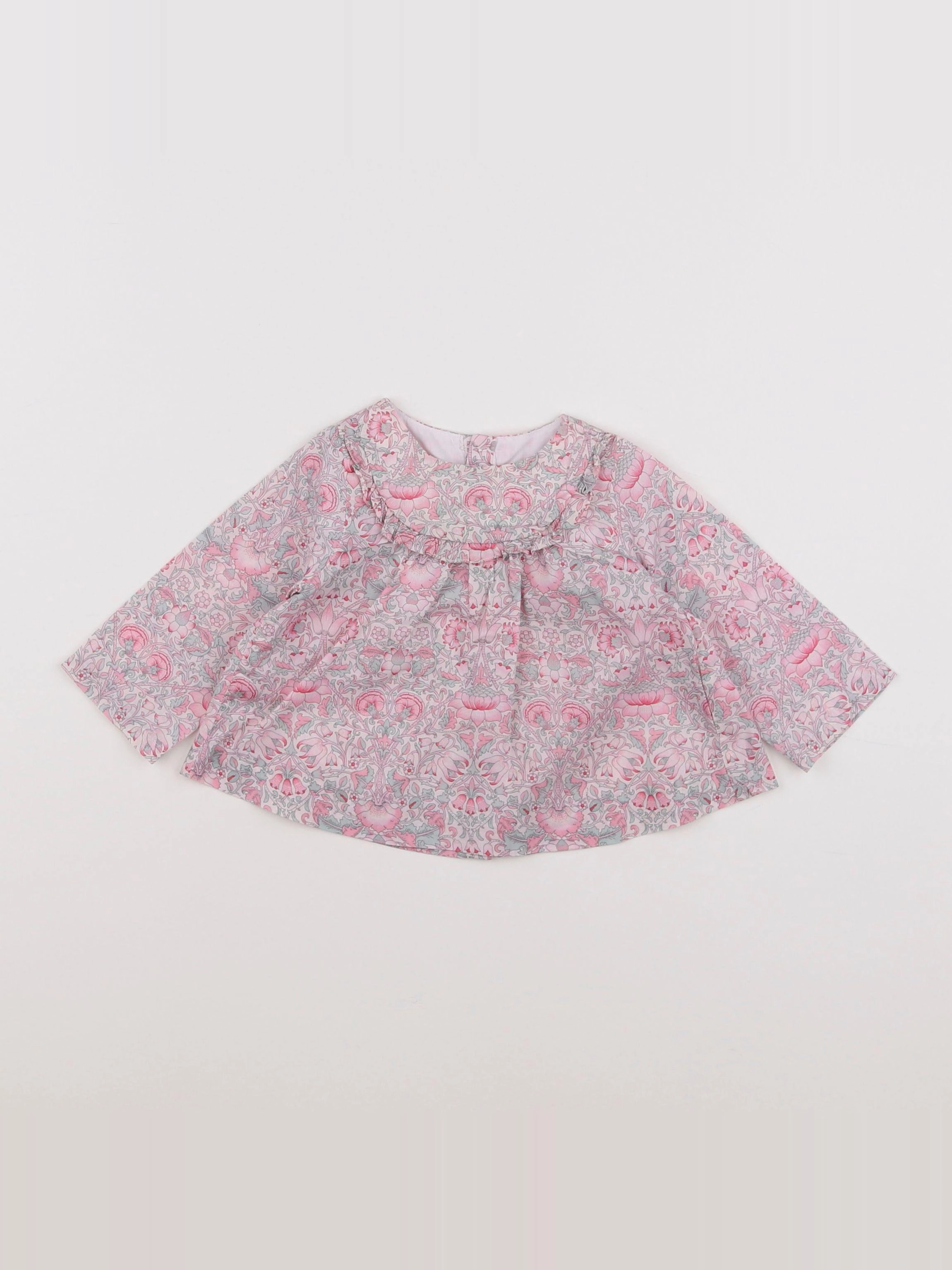 Jacadi - blouse multicolore - 6 mois