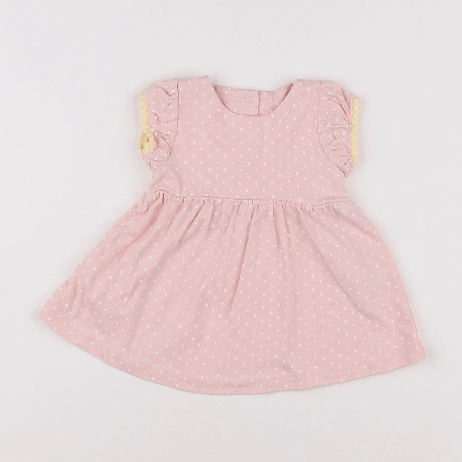 Vertbaudet - robe rose - 3 mois
