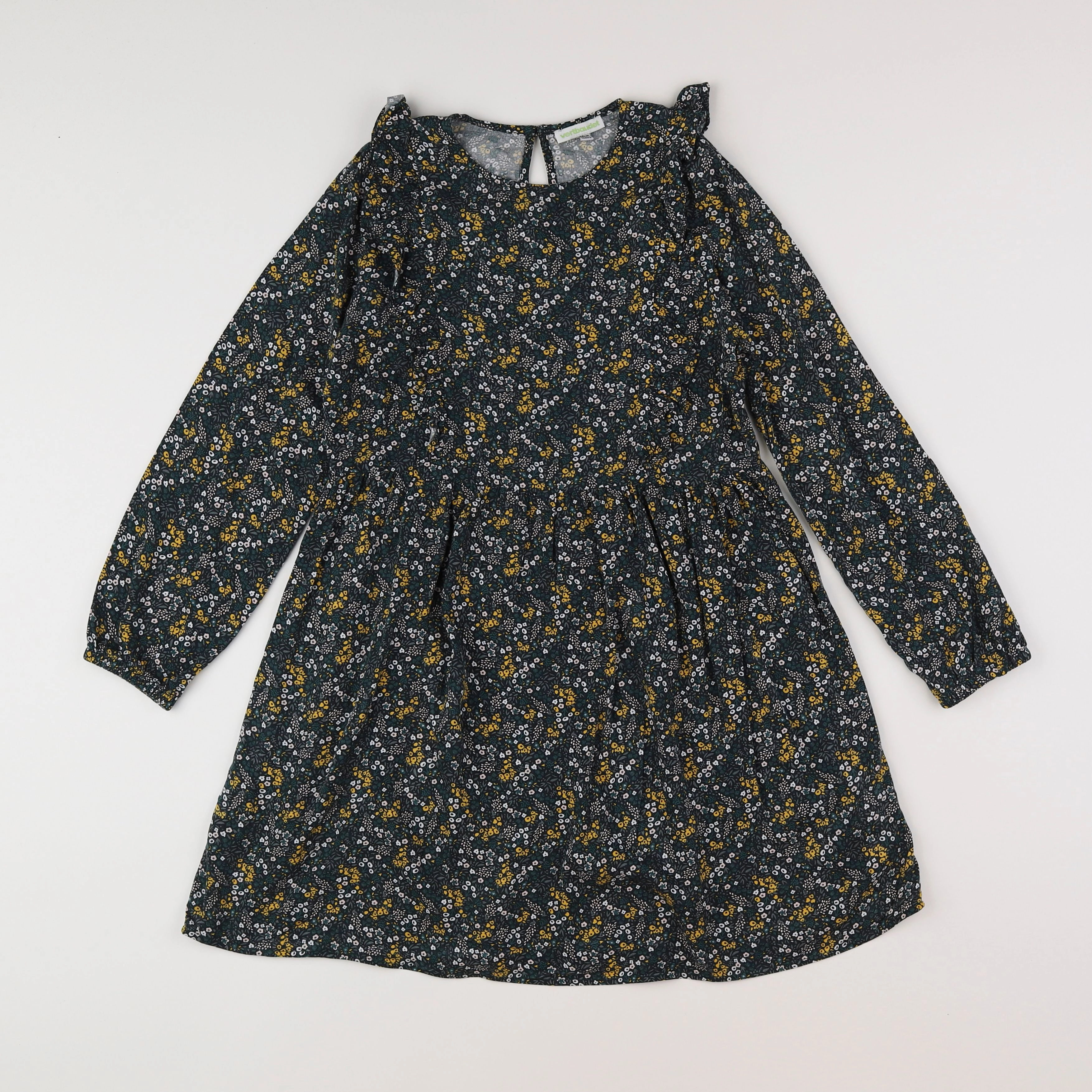 Vertbaudet - robe multicolore - 10 ans