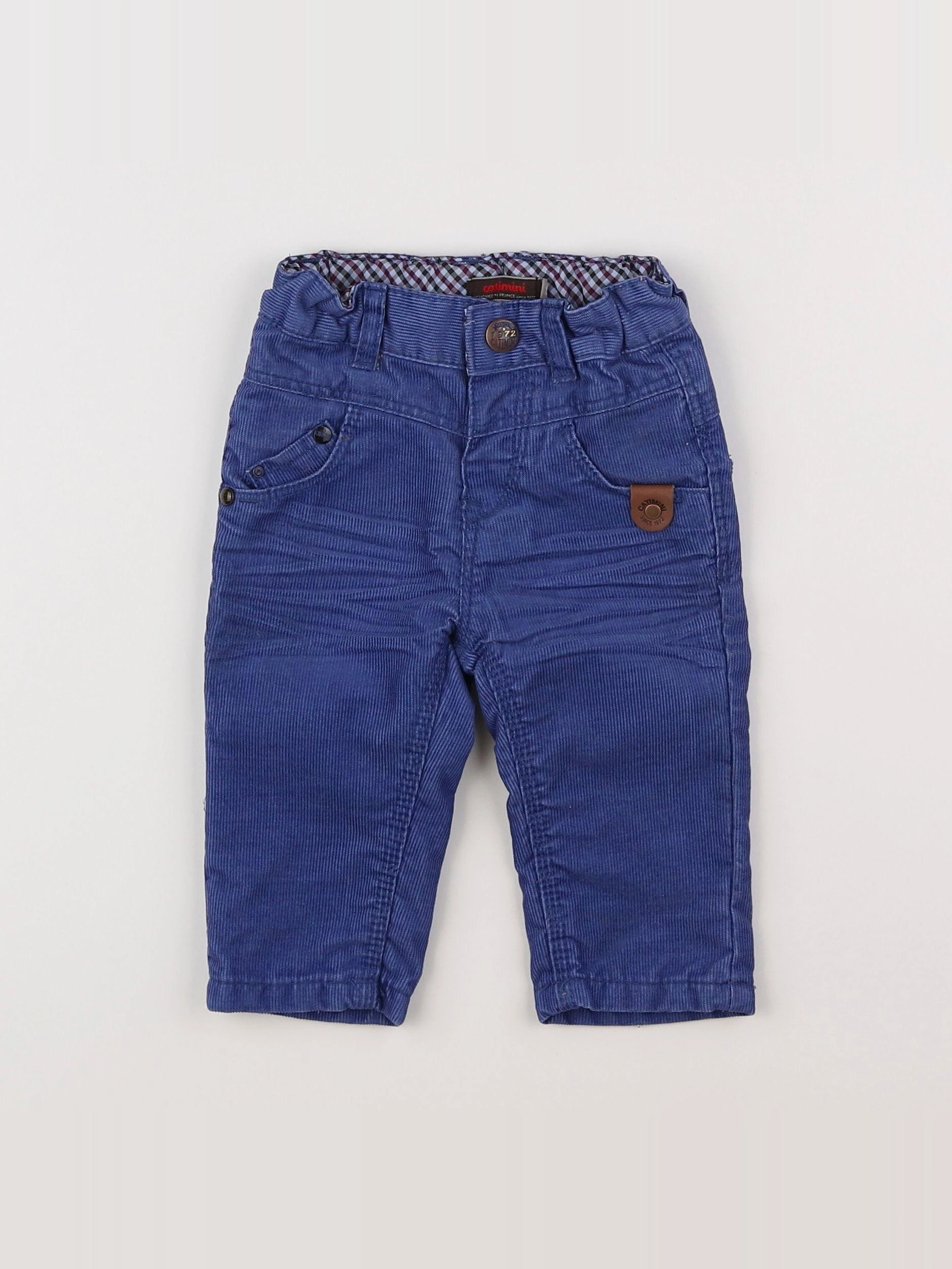 Catimini - pantalon bleu - 6 mois