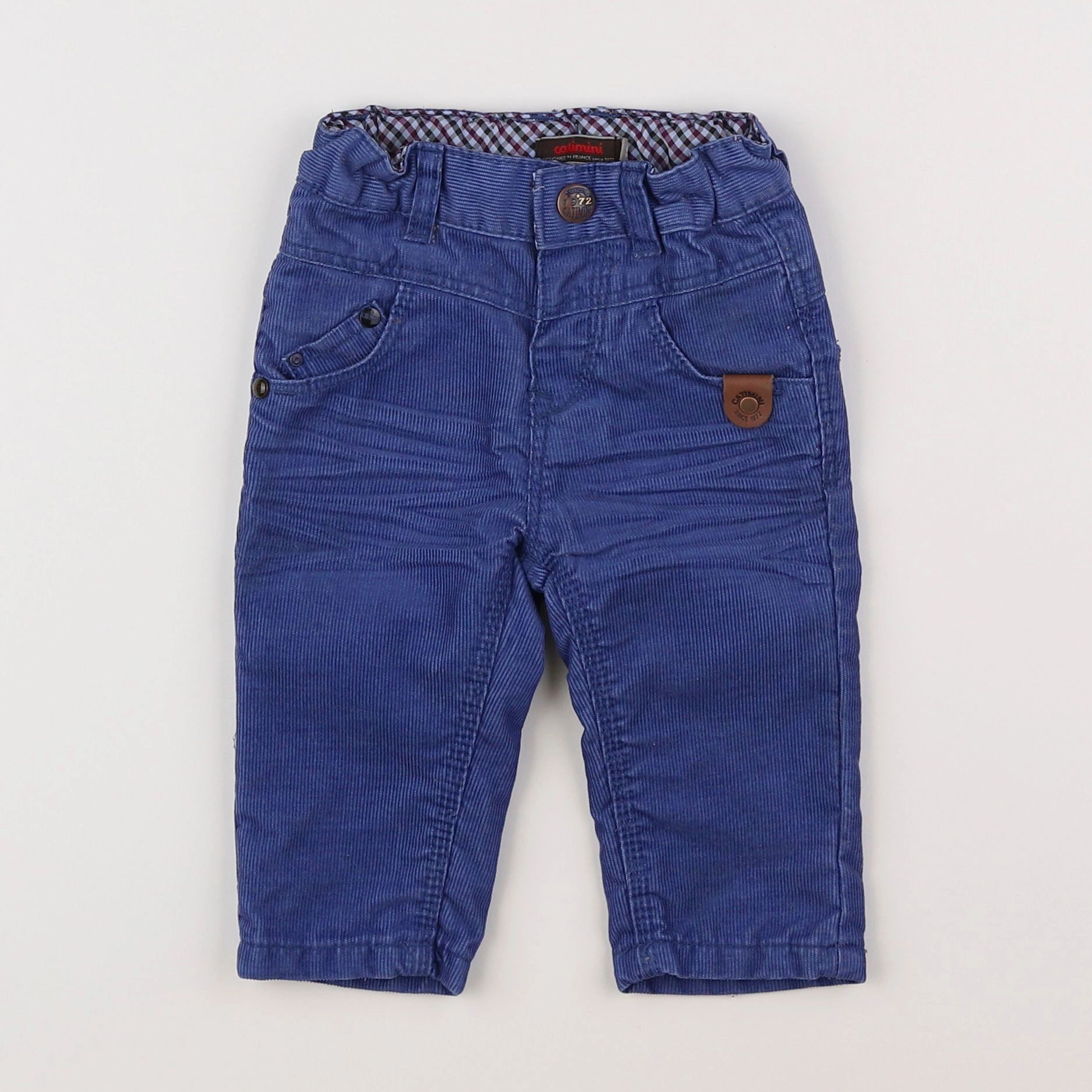 Catimini - pantalon bleu - 6 mois