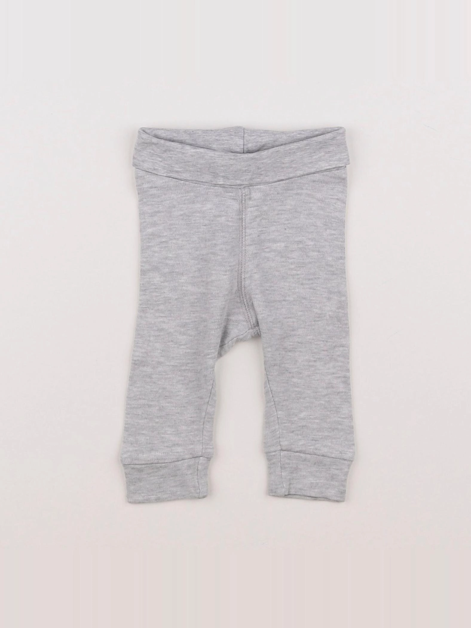 H&M - legging gris - 3 mois