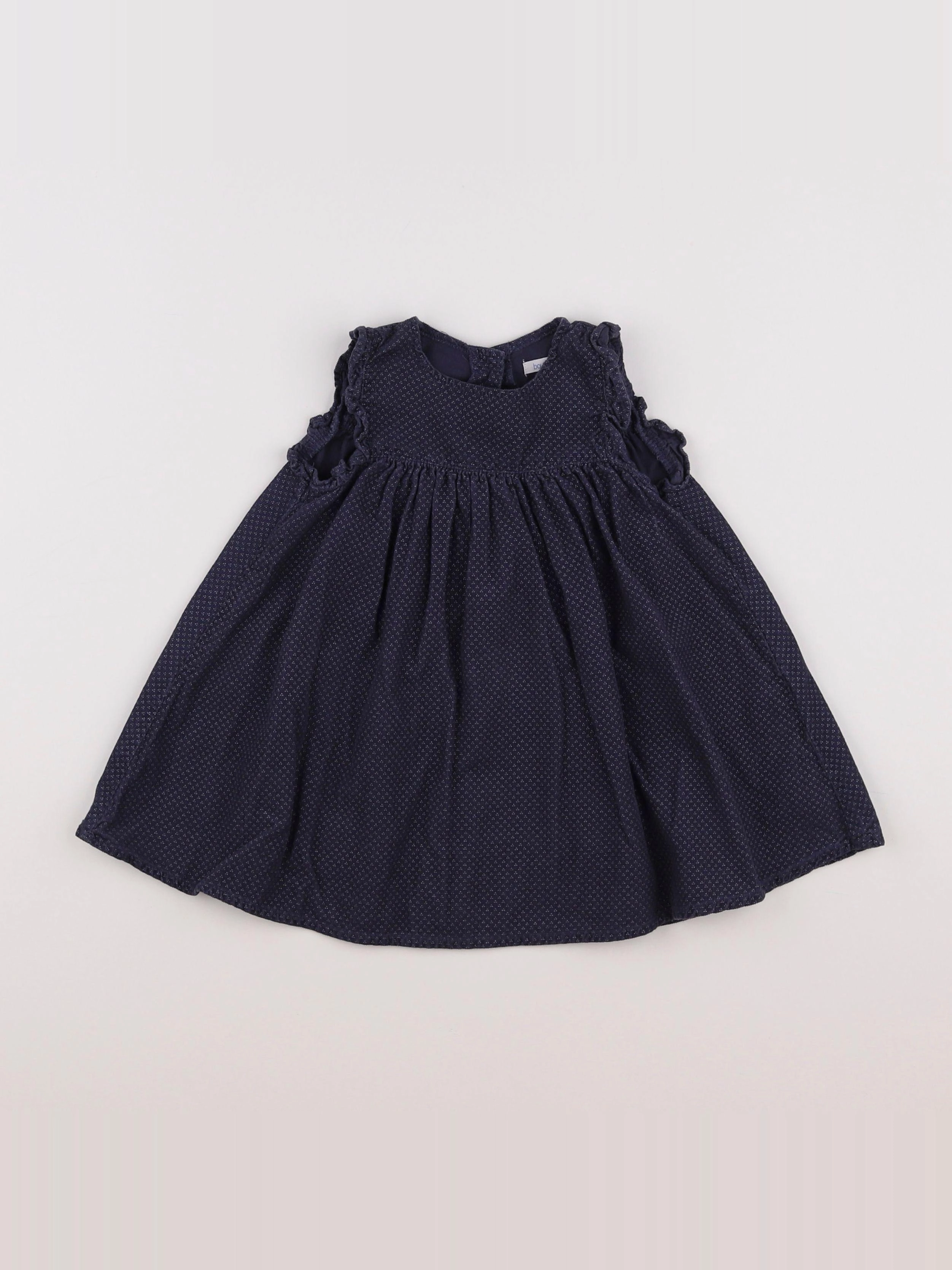 Boutchou - robe bleu - 6 mois