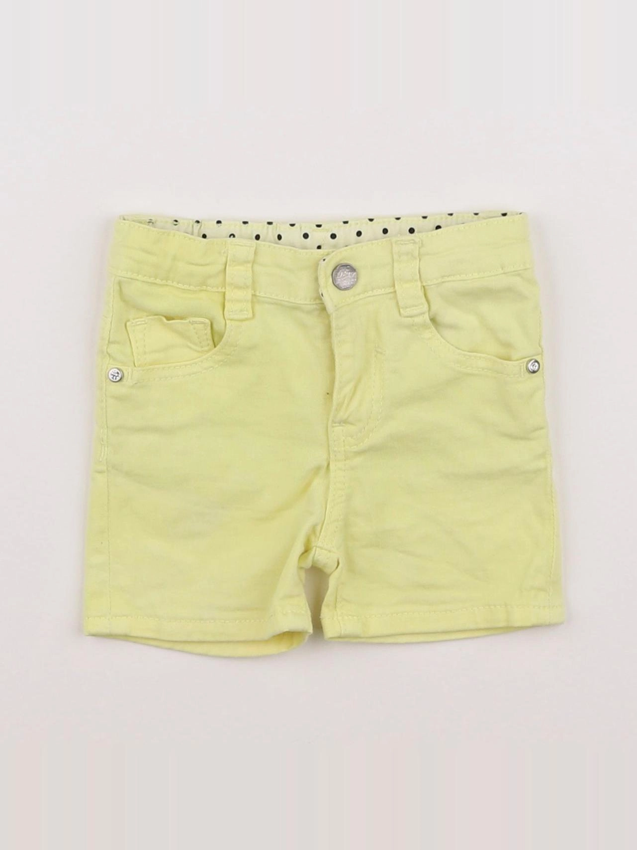 Dkny - short jaune - 9 mois