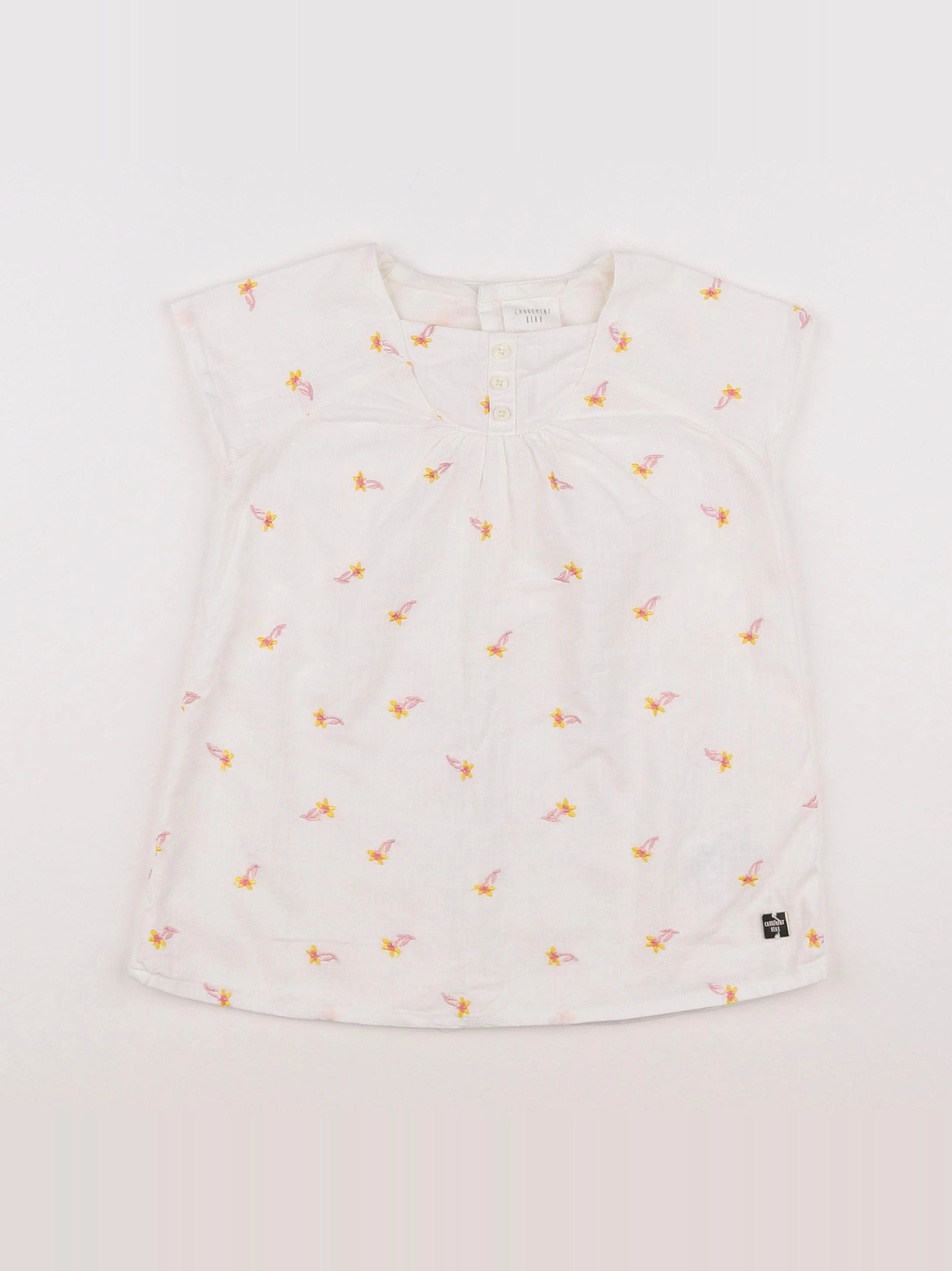 Carrément Beau - robe blanc - 18 mois