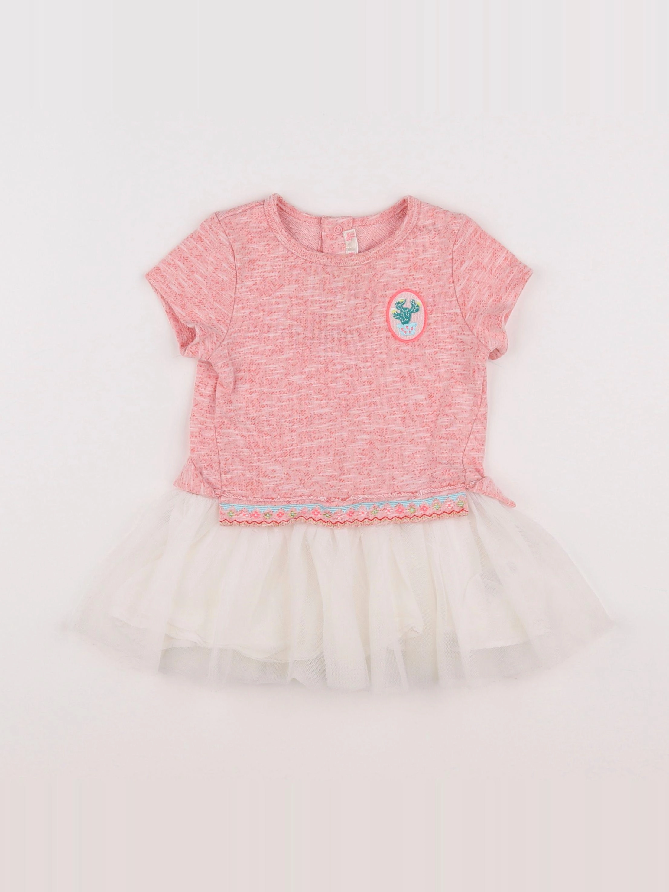 Billie Blush - robe rose - 12 mois