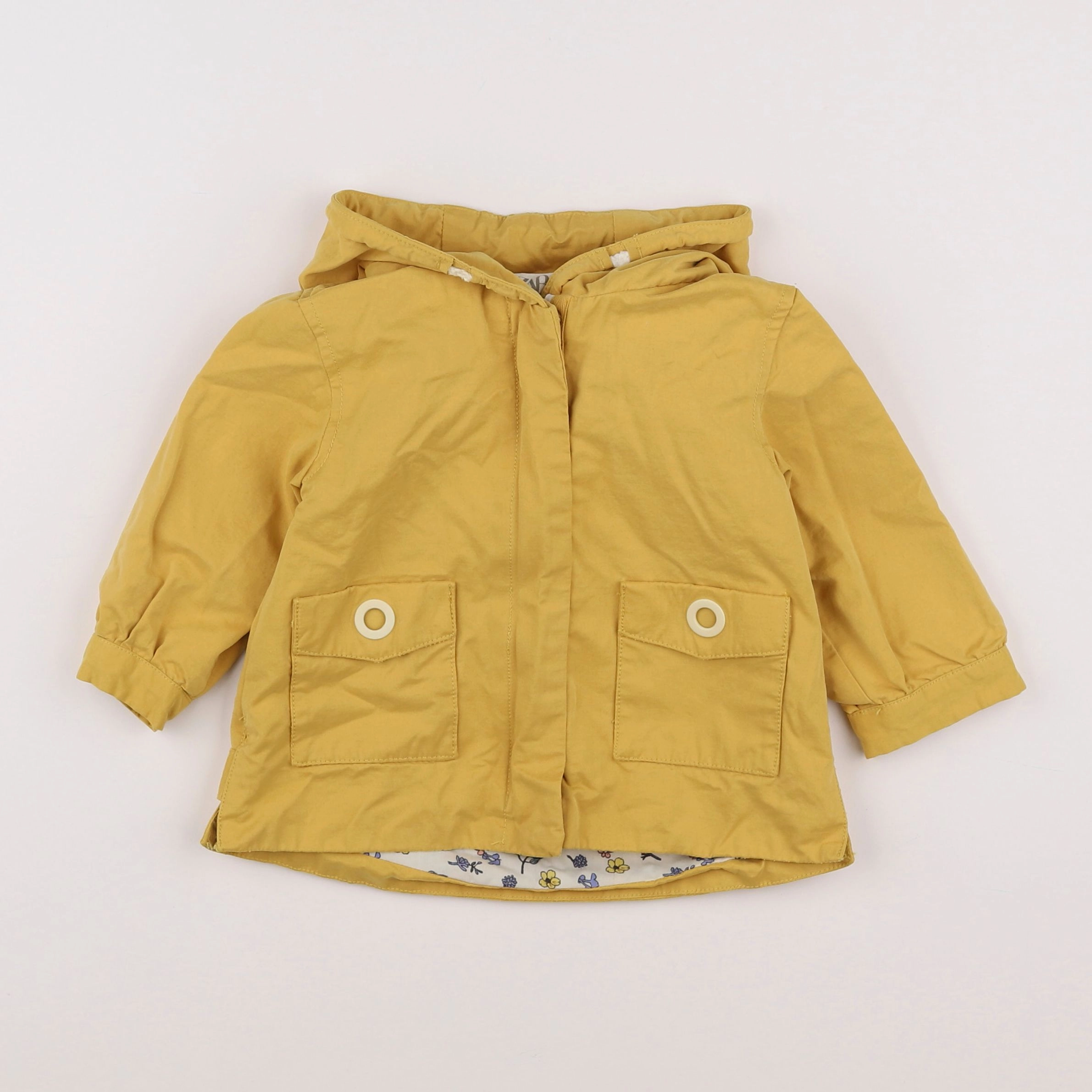 Zara - veste jaune - 9/12 mois