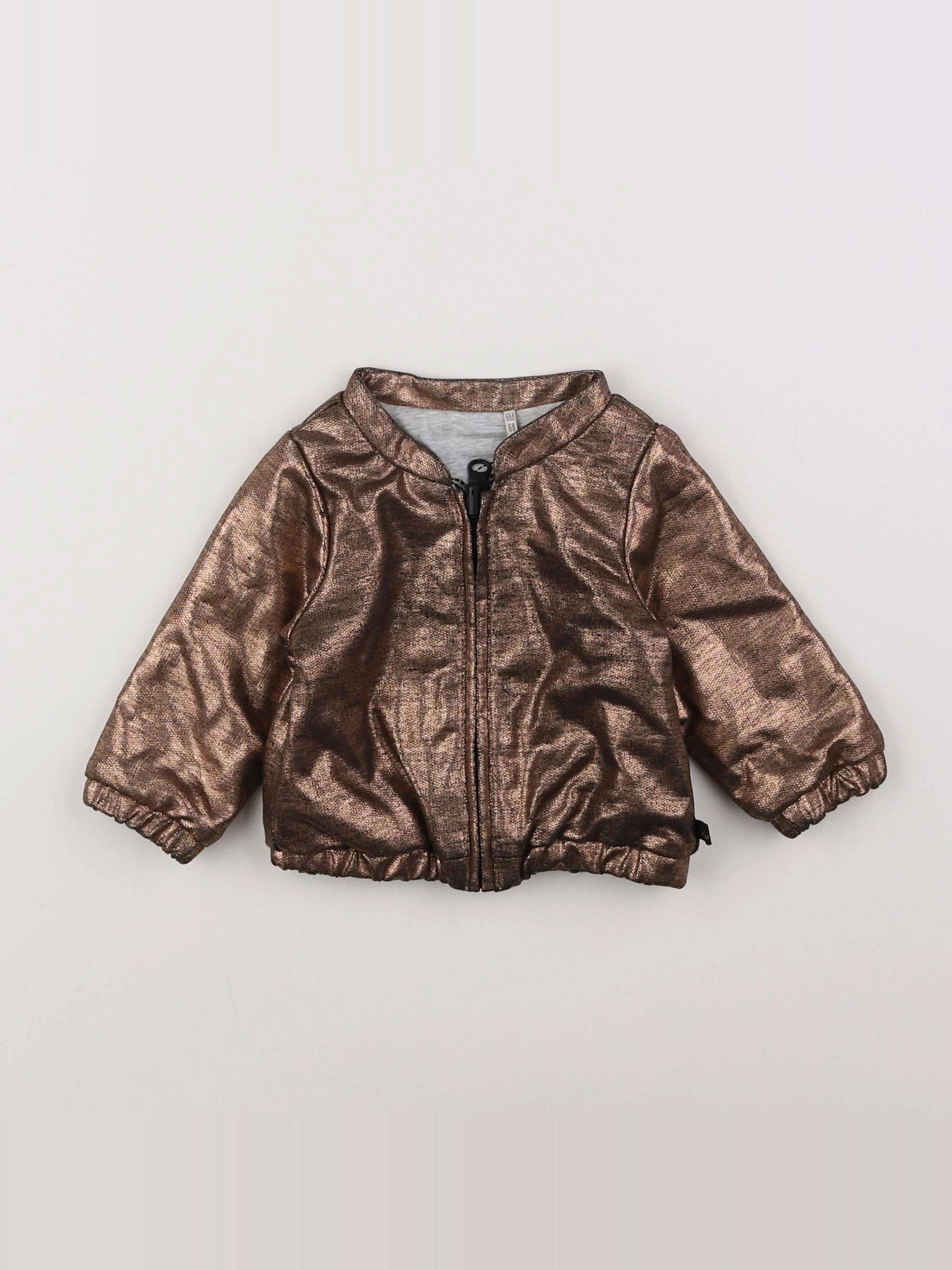 IKKS - veste bronze - 6 mois