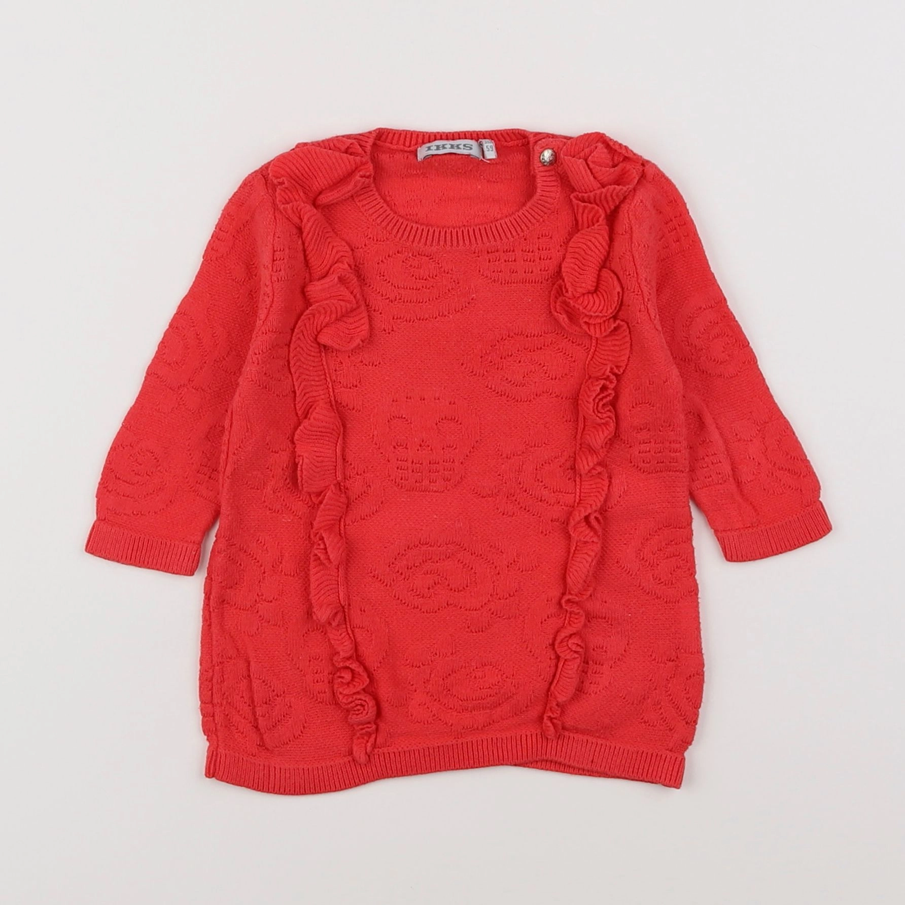 IKKS - robe rose - 3 mois