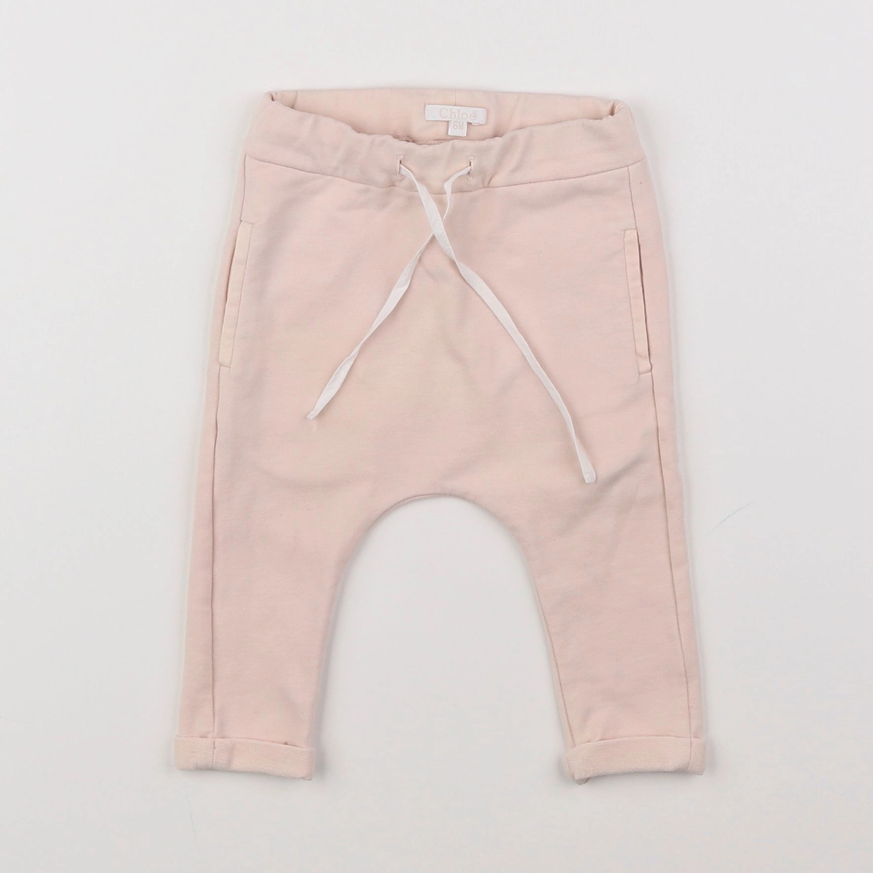 Chloé - jogging rose - 6 mois