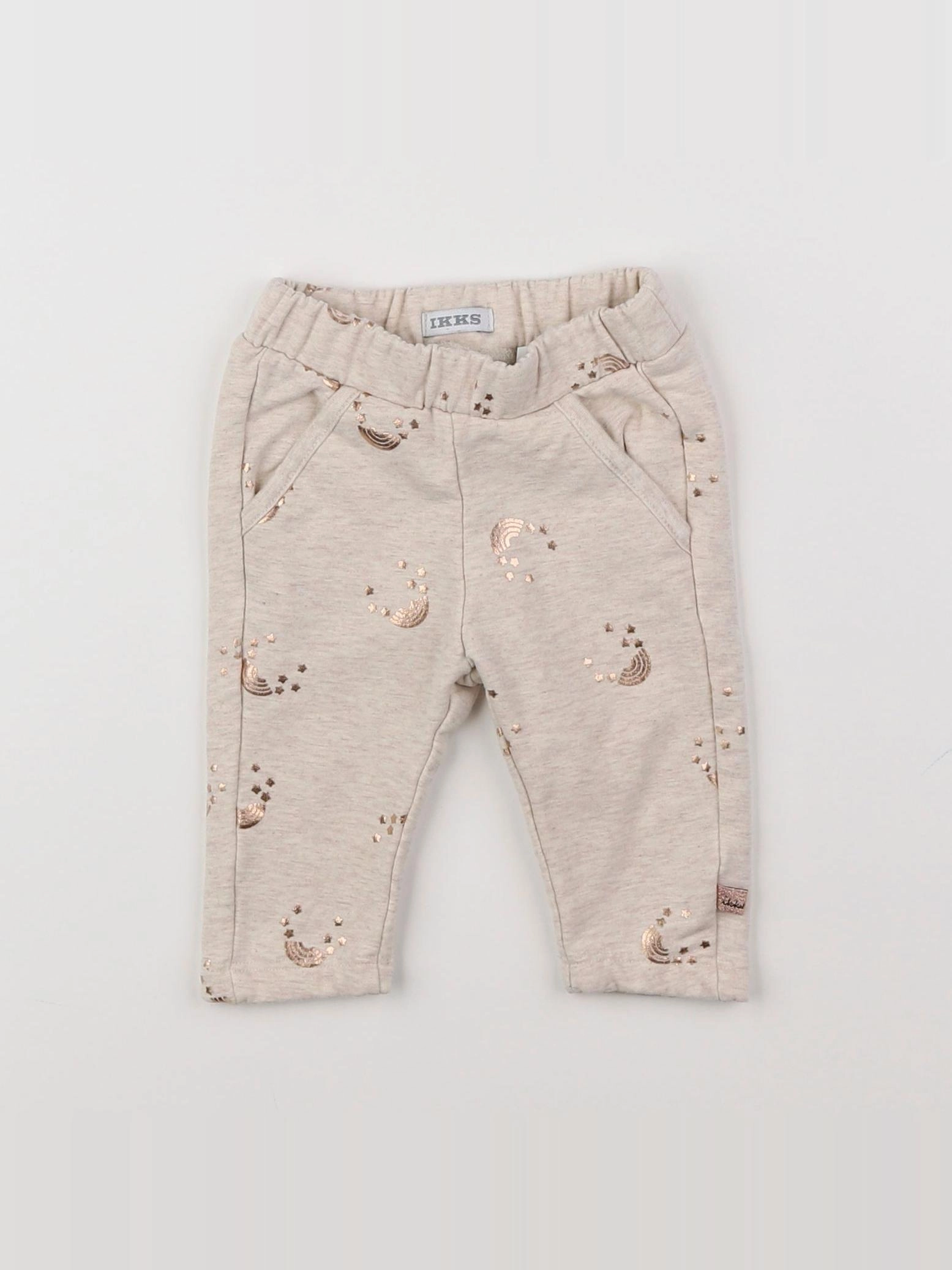 IKKS - jogging beige - 3 mois