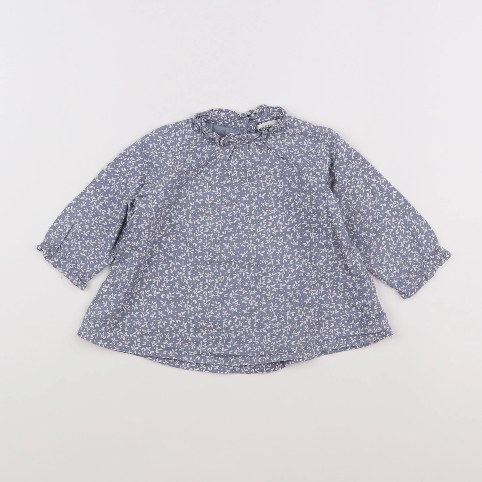 Bouchara - blouse bleu - 6 mois