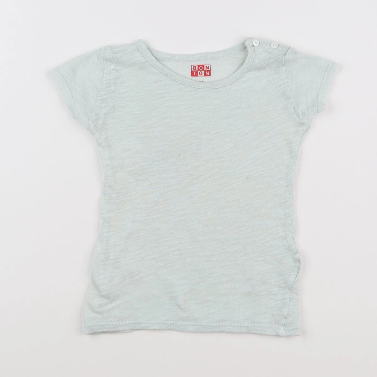 Bonton - tee-shirt vert - 2 ans