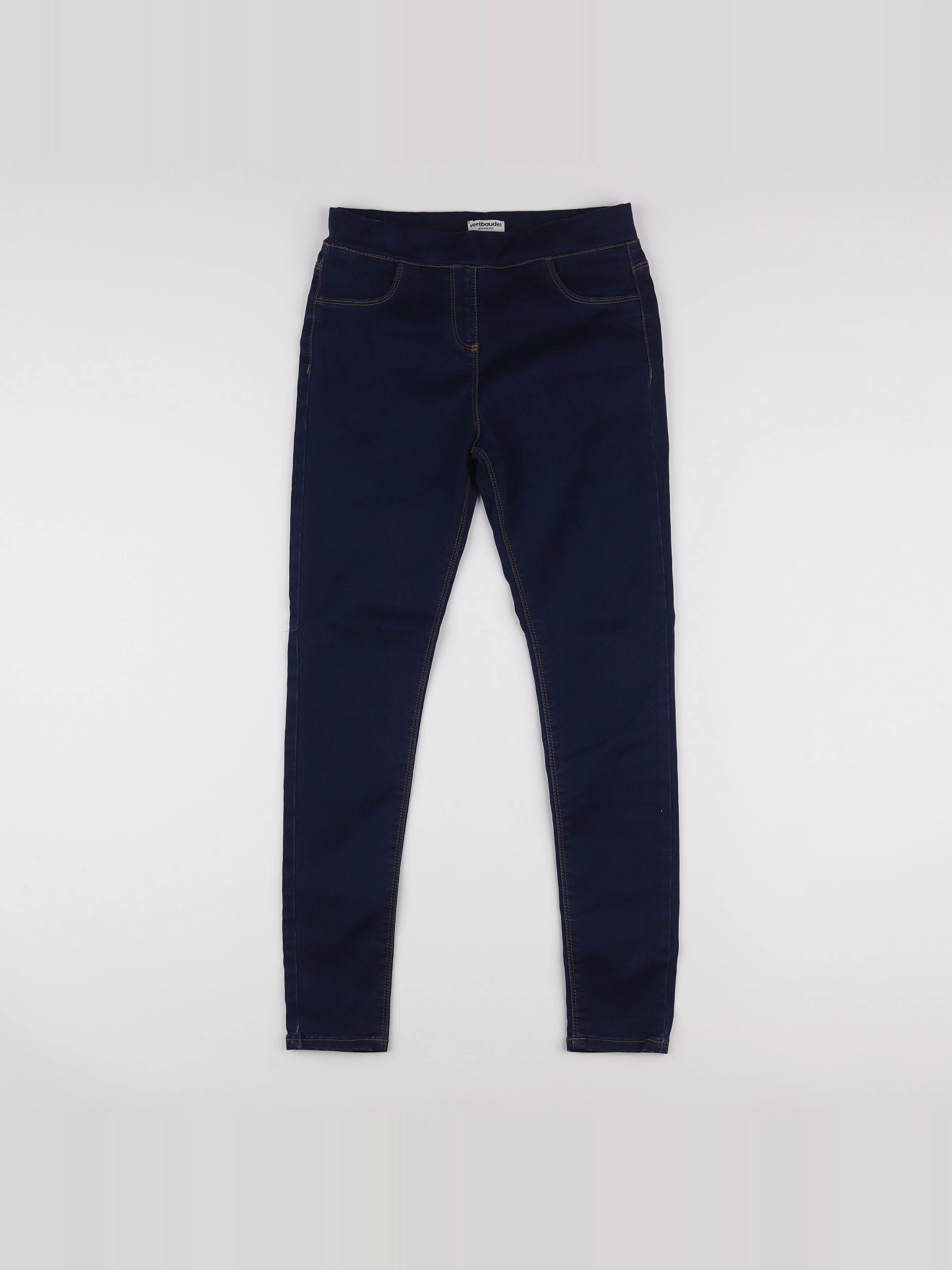 Vertbaudet - jegging bleu - 14 ans