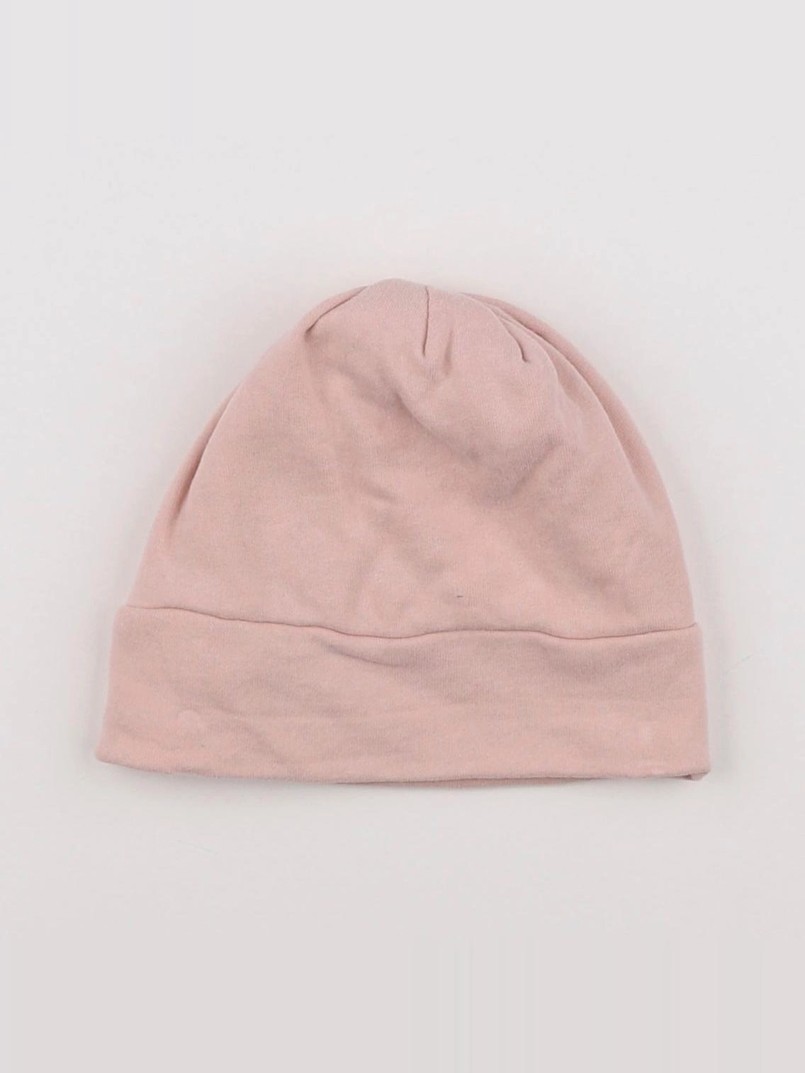 Vertbaudet - bonnet rose - 9/12 mois
