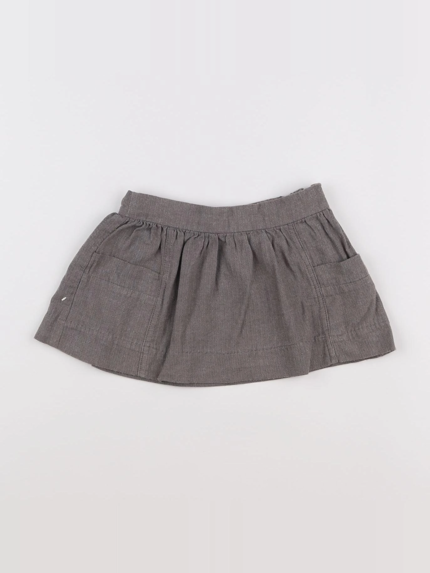 Gocco - jupe gris - 2/3 ans
